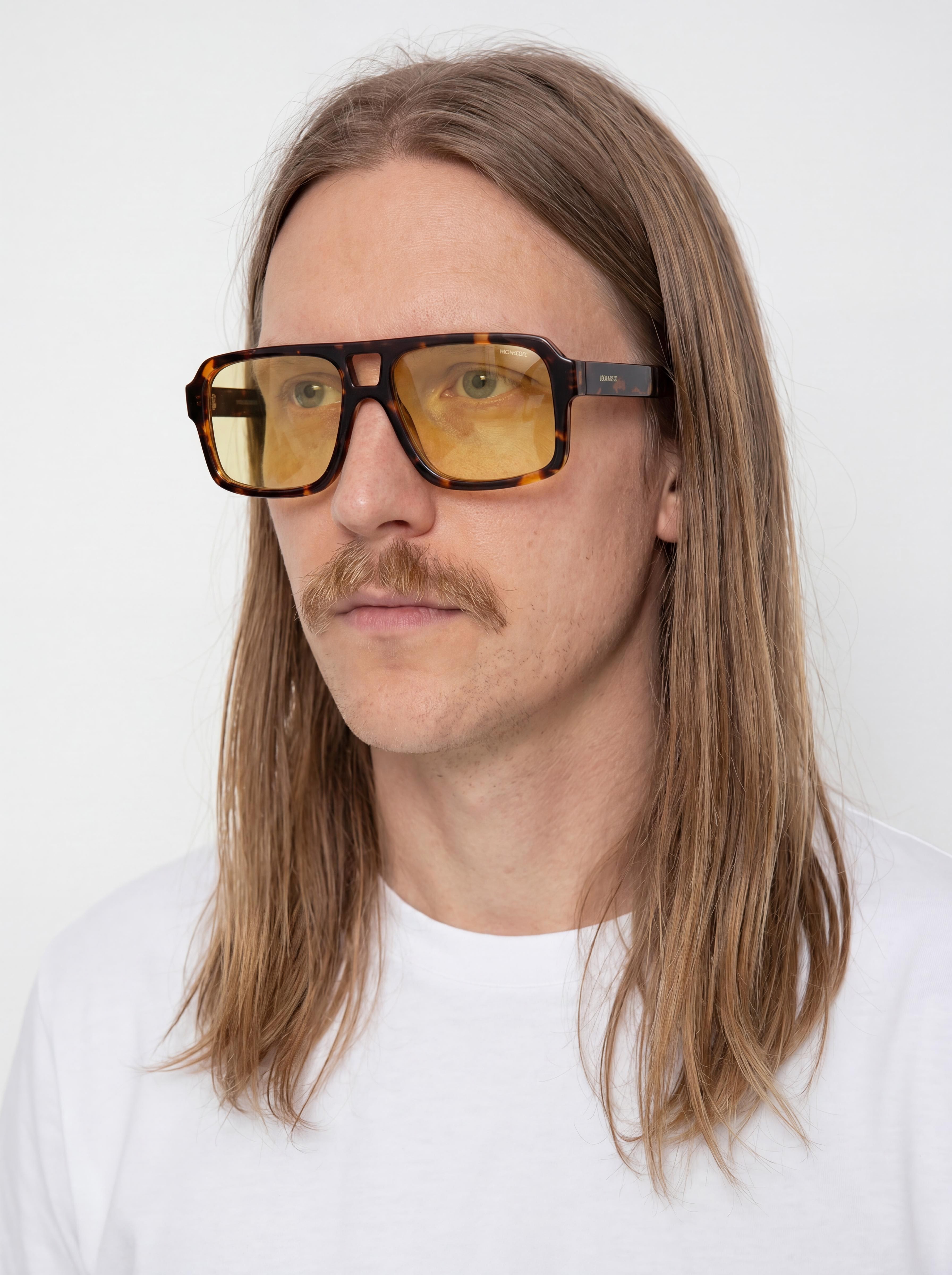 Komono Falcon Sunglasses (havana lemon)