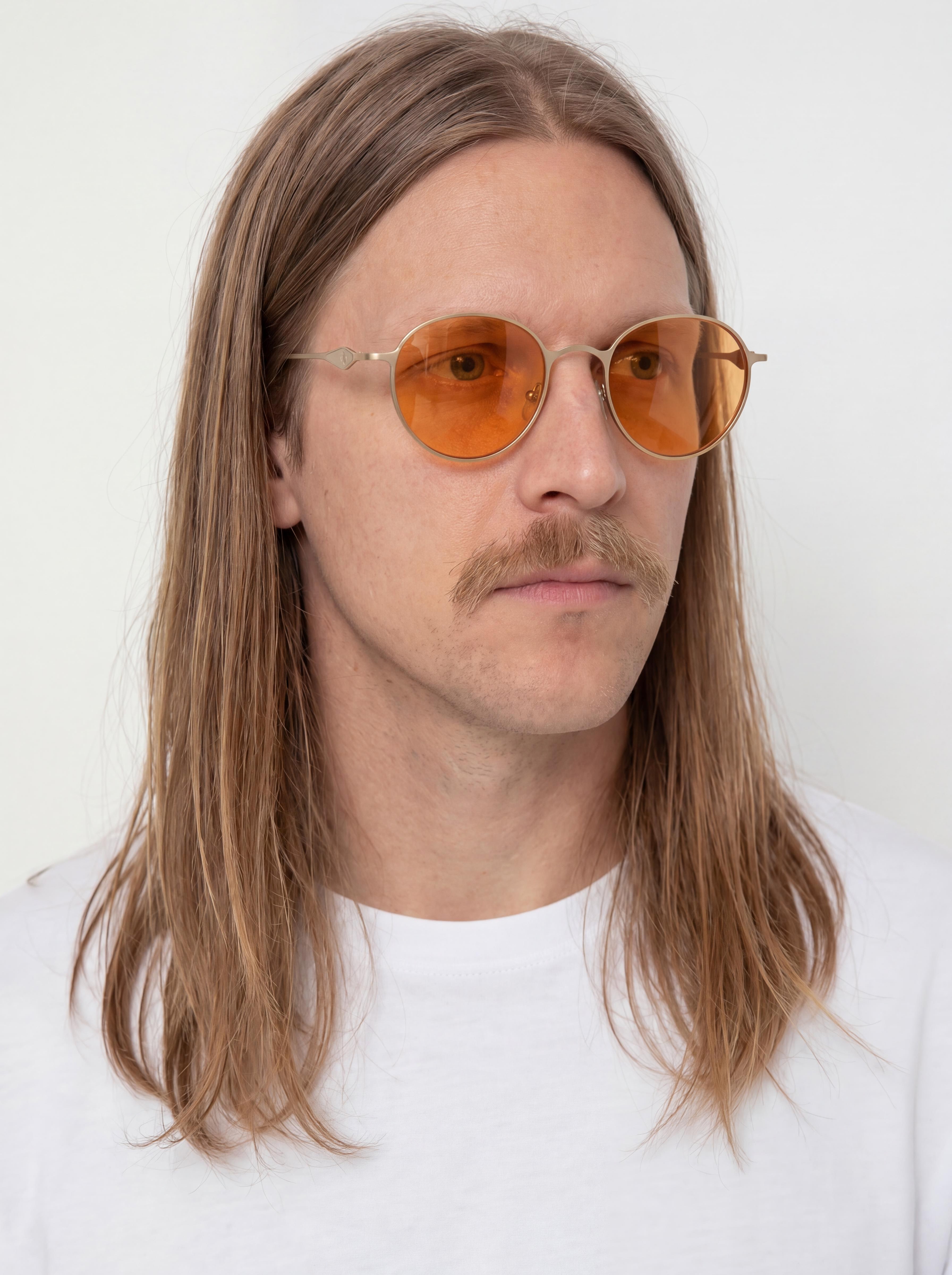 Komono James Expedition Sunglasses (light gold)