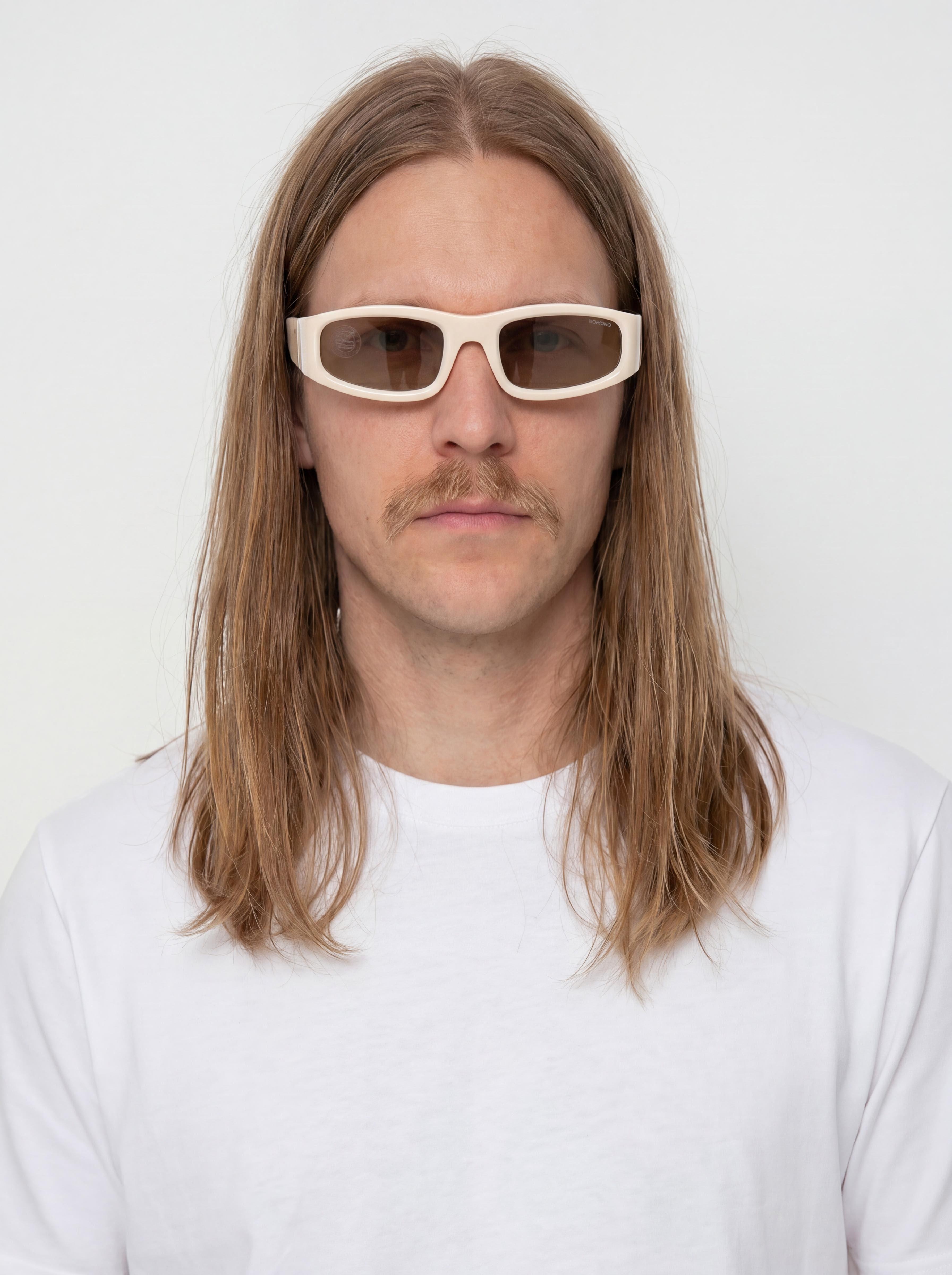 Komono Rylan Sunglasses (porcelain fire)