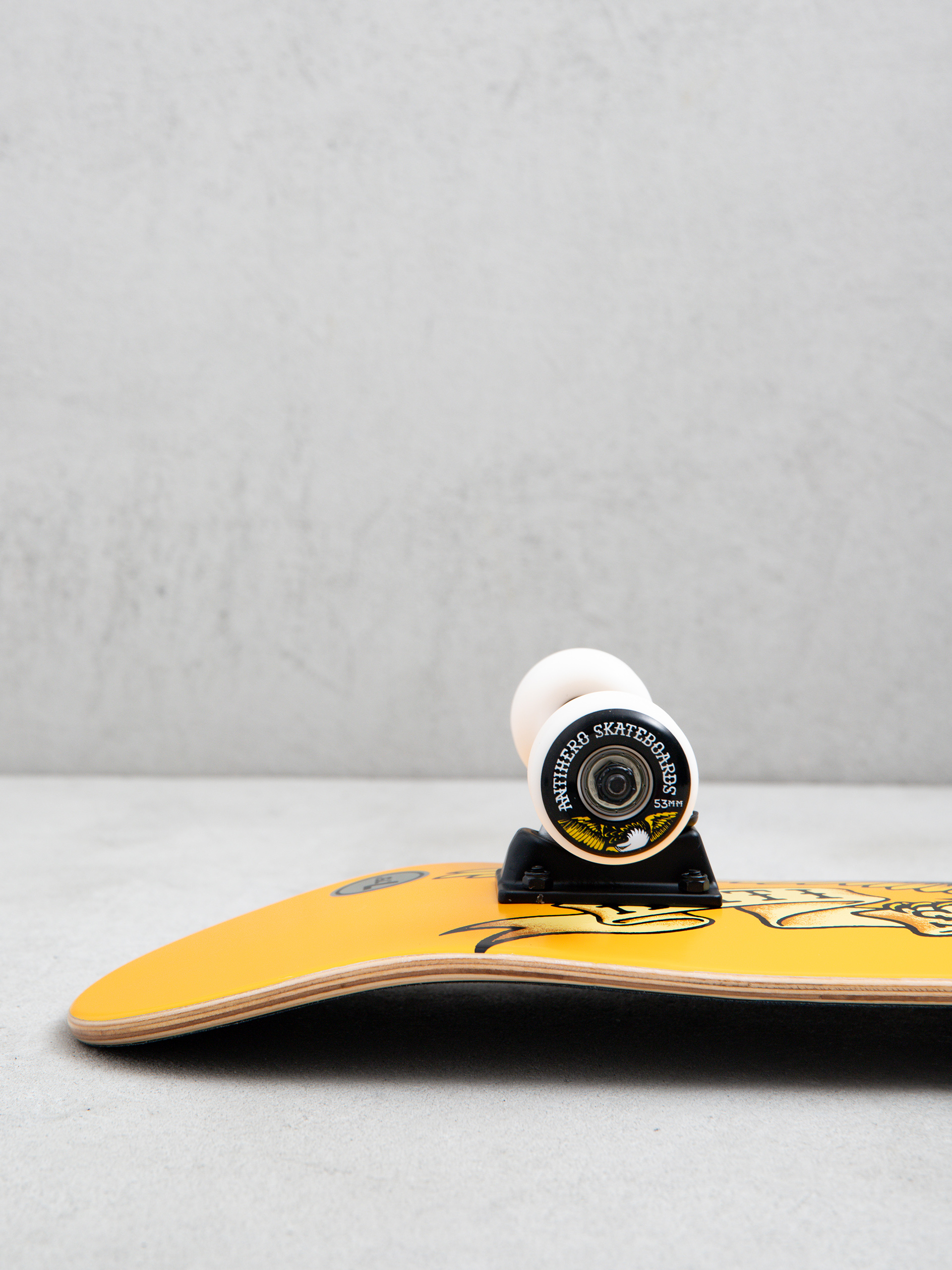 Antihero Classic Eagle Skateboard (orange/white)