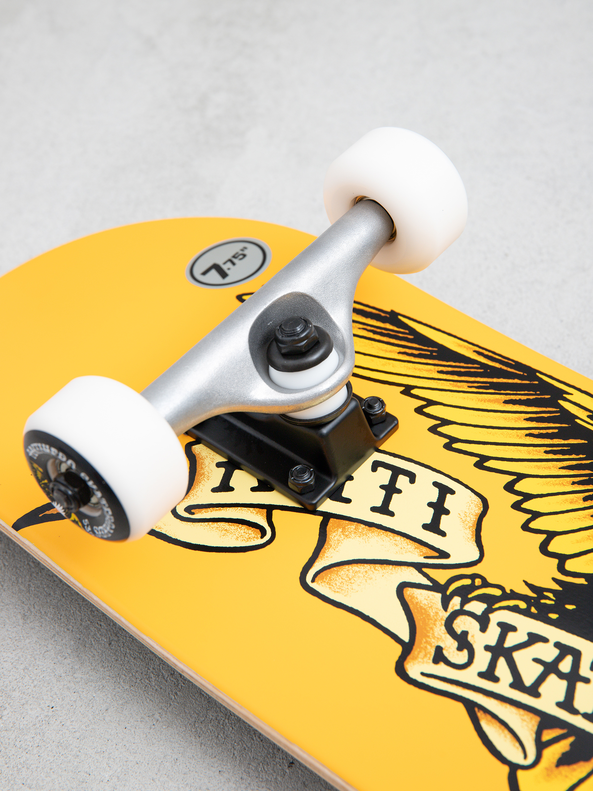 Antihero Classic Eagle Skateboard (orange/white)