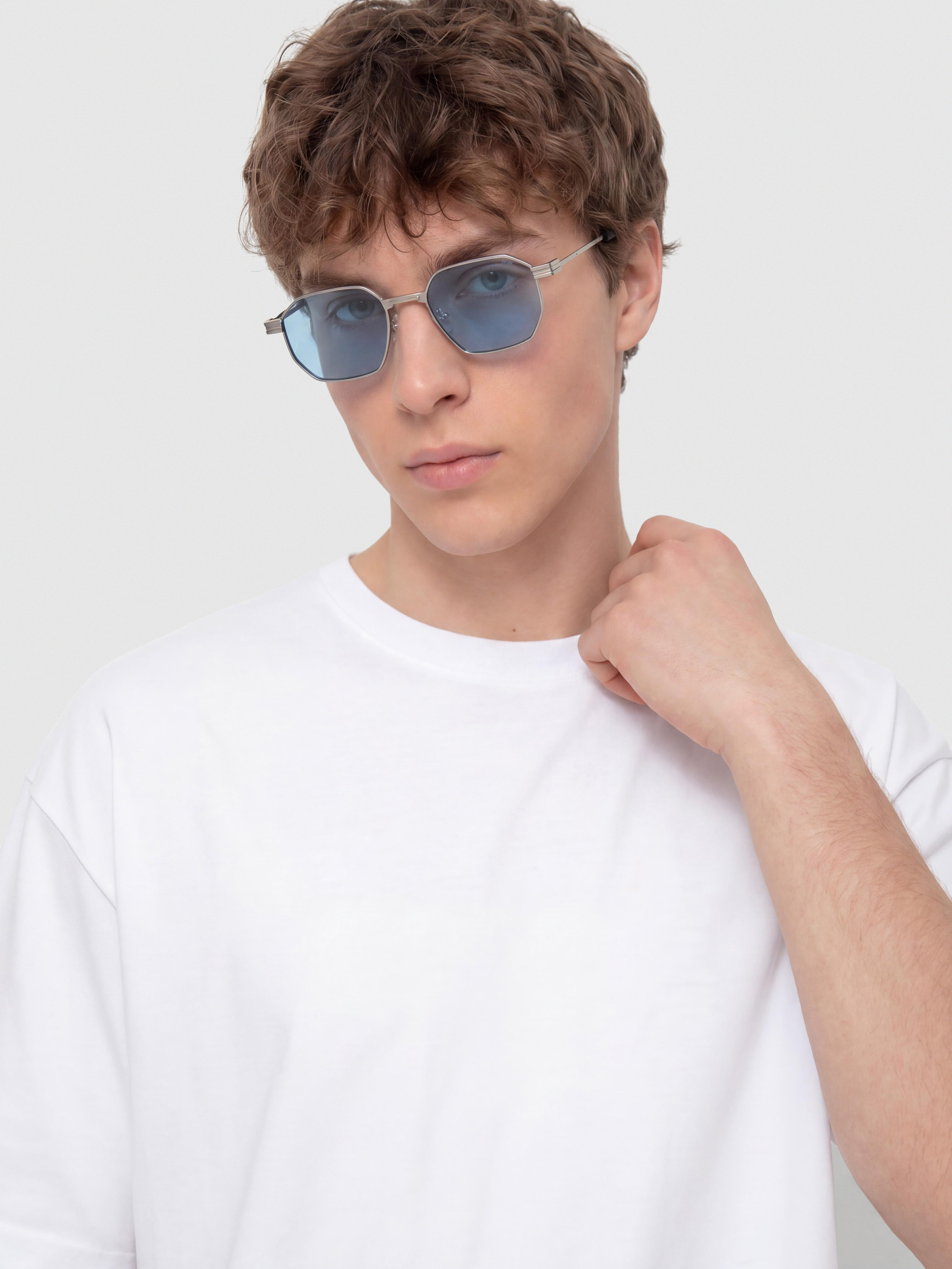 Komono Percy Sunglasses (silver black)