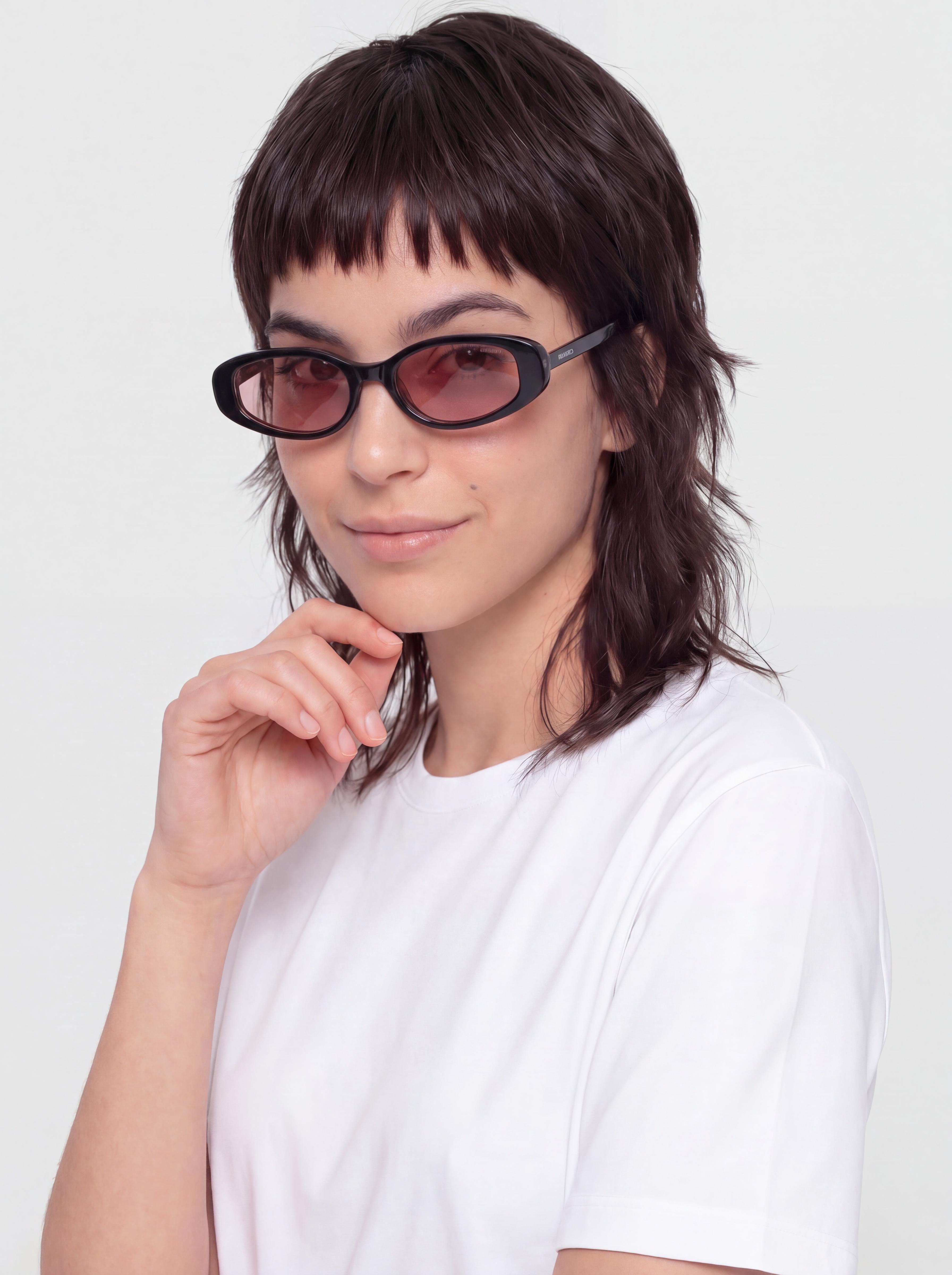 Komono Emery Sonnenbrille (black cherry)