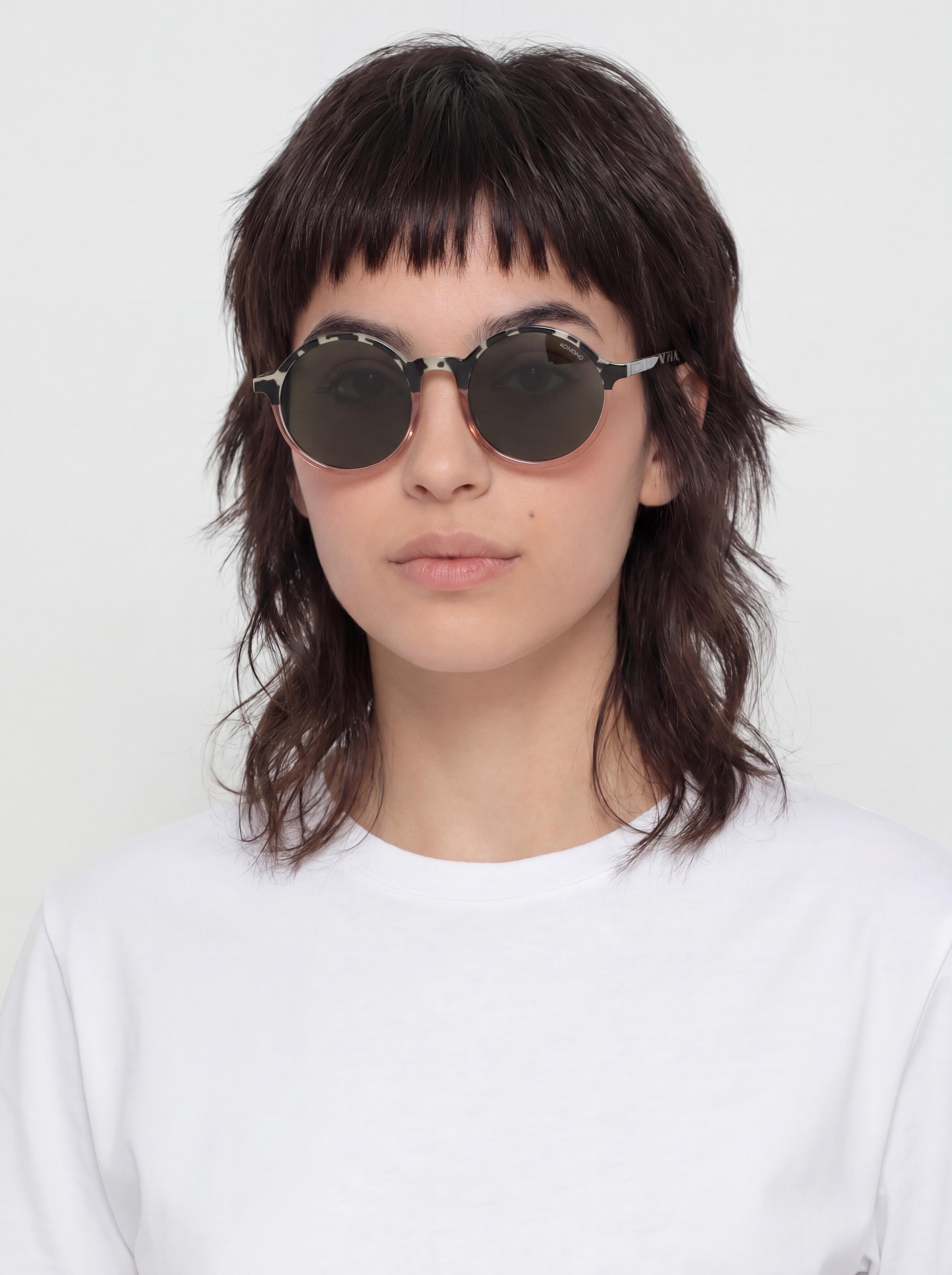 Komono Madison Sonnenbrille (coral bobcat)