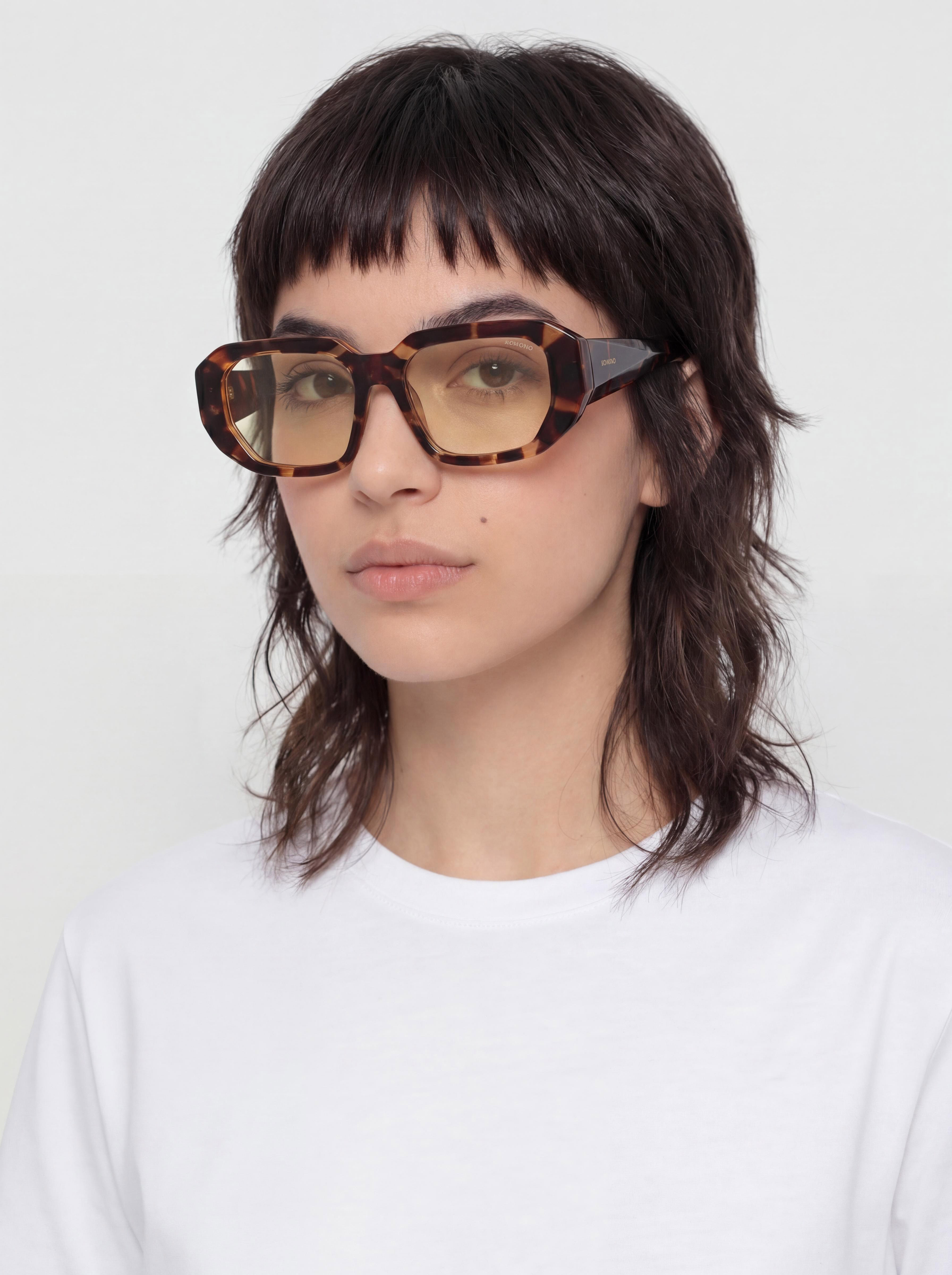 Komono Enno Sunglasses (havana lemon)