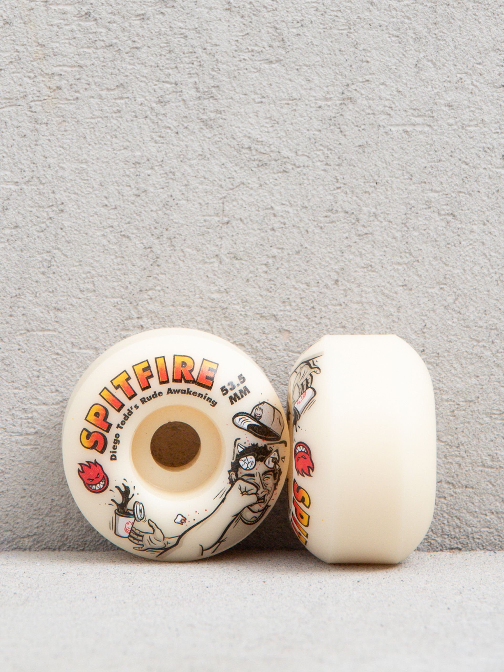 Spitfire F4 99D Diego Rude Awakening Classic Wheels - white (natural)