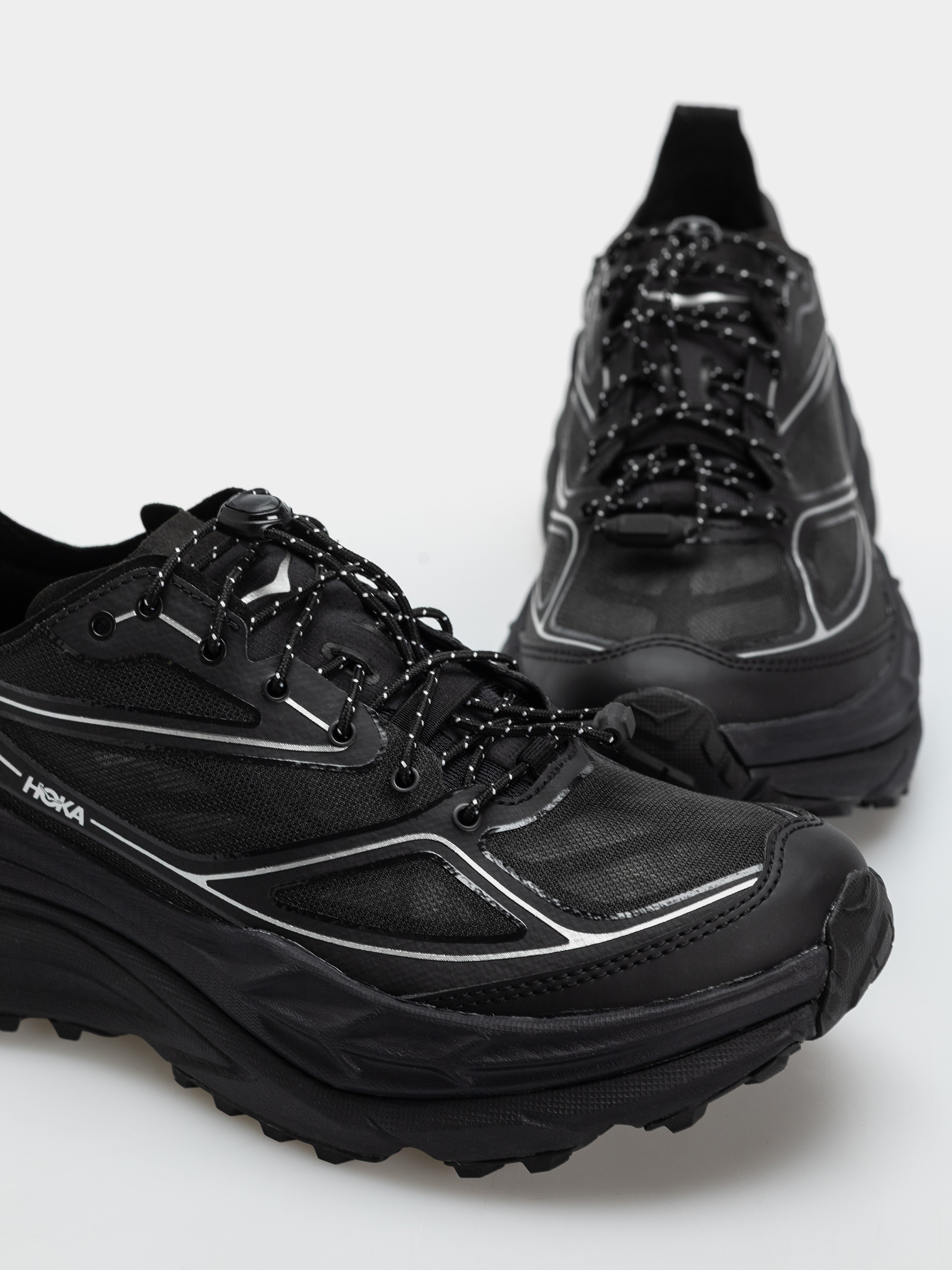 Hoka Stinson One7 Shoes (black/silver)