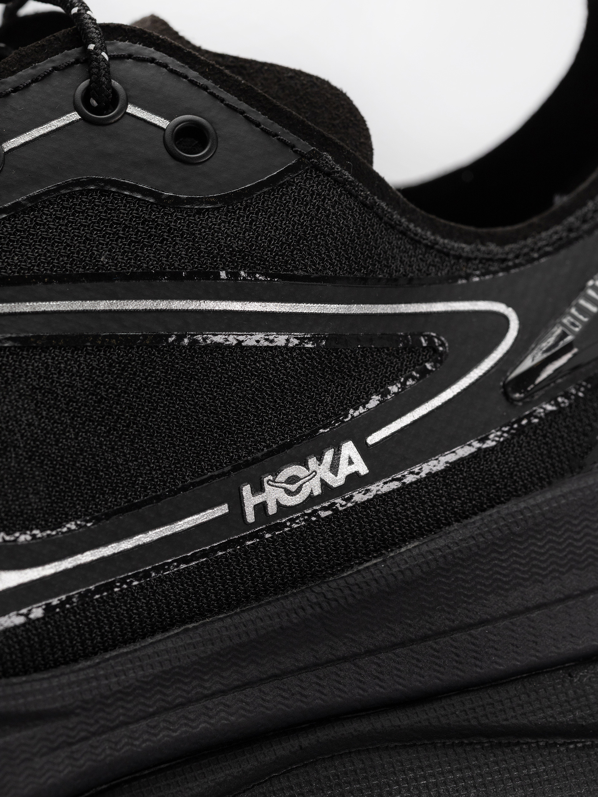 Hoka Stinson One7 Schuhe (black/silver)