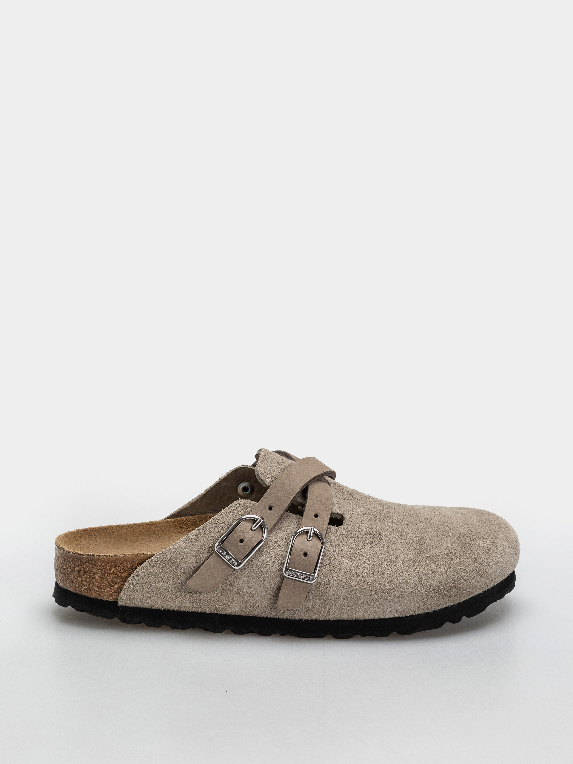 Birkenstock Blair Suede Leather Narrow Wmn Flip Flops (taupe)