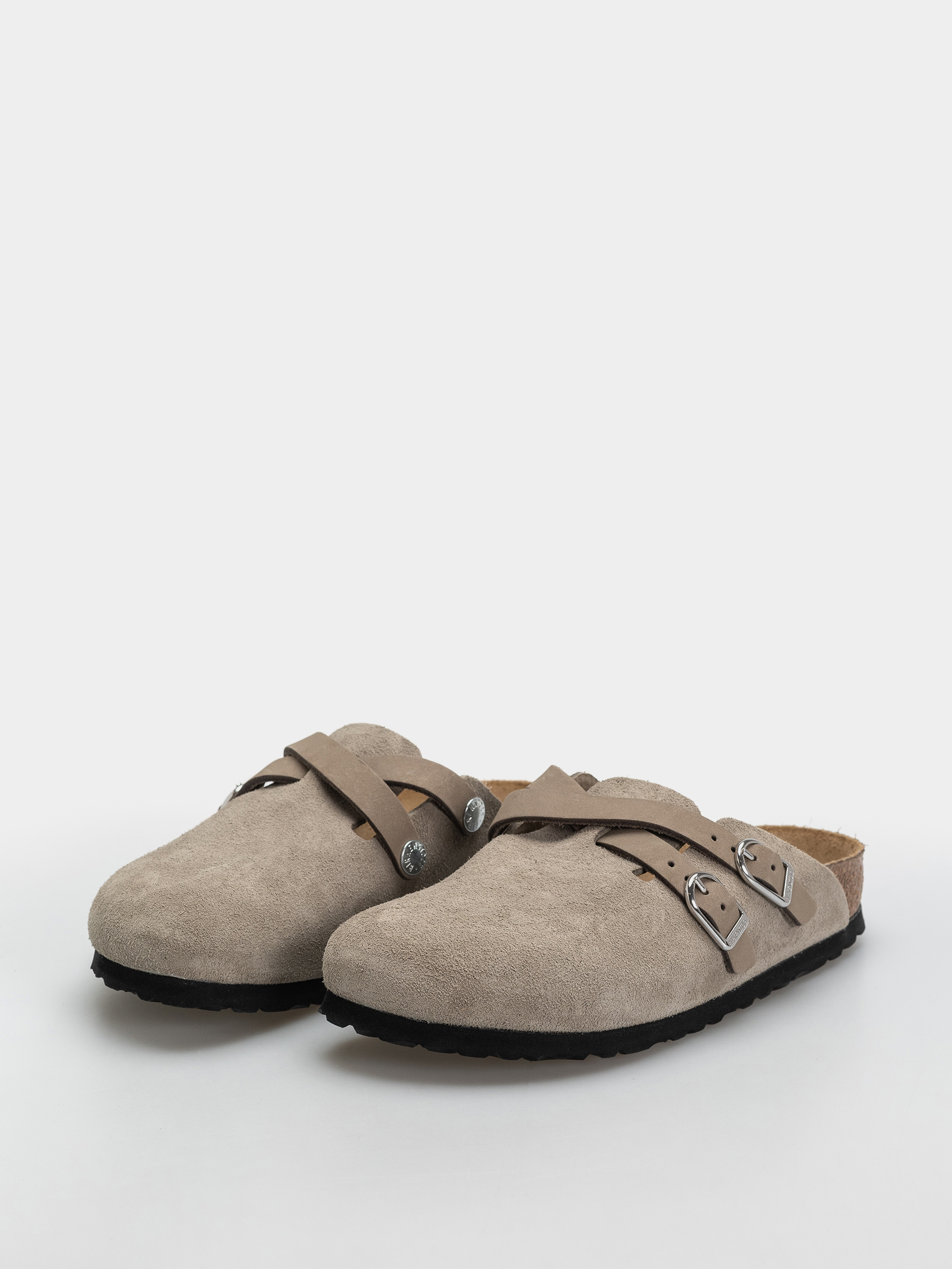 Birkenstock Blair Suede Leather Narrow Wmn Flip Flops (taupe)