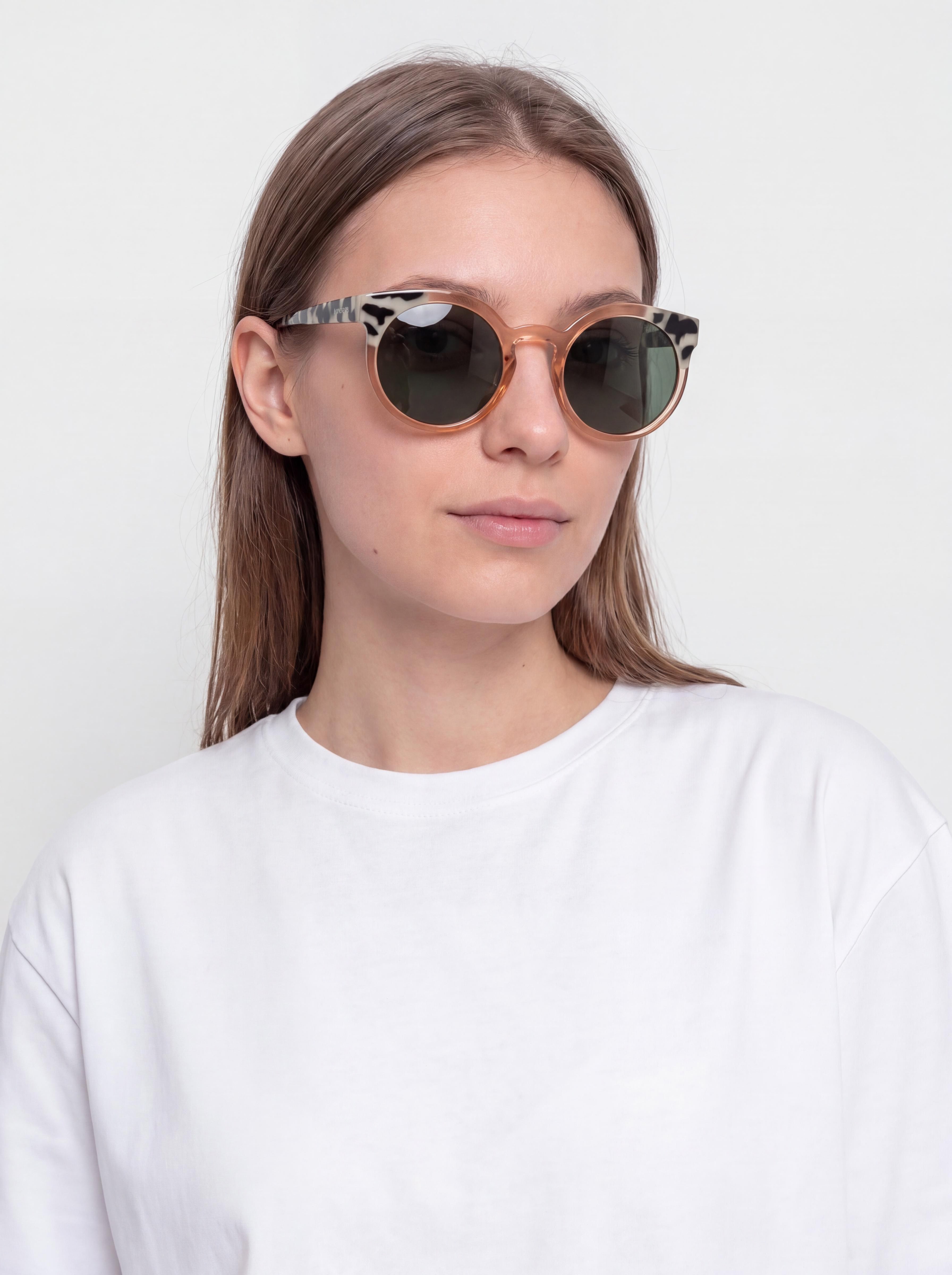 Komono Lulu Sonnenbrille (coral bobcat)