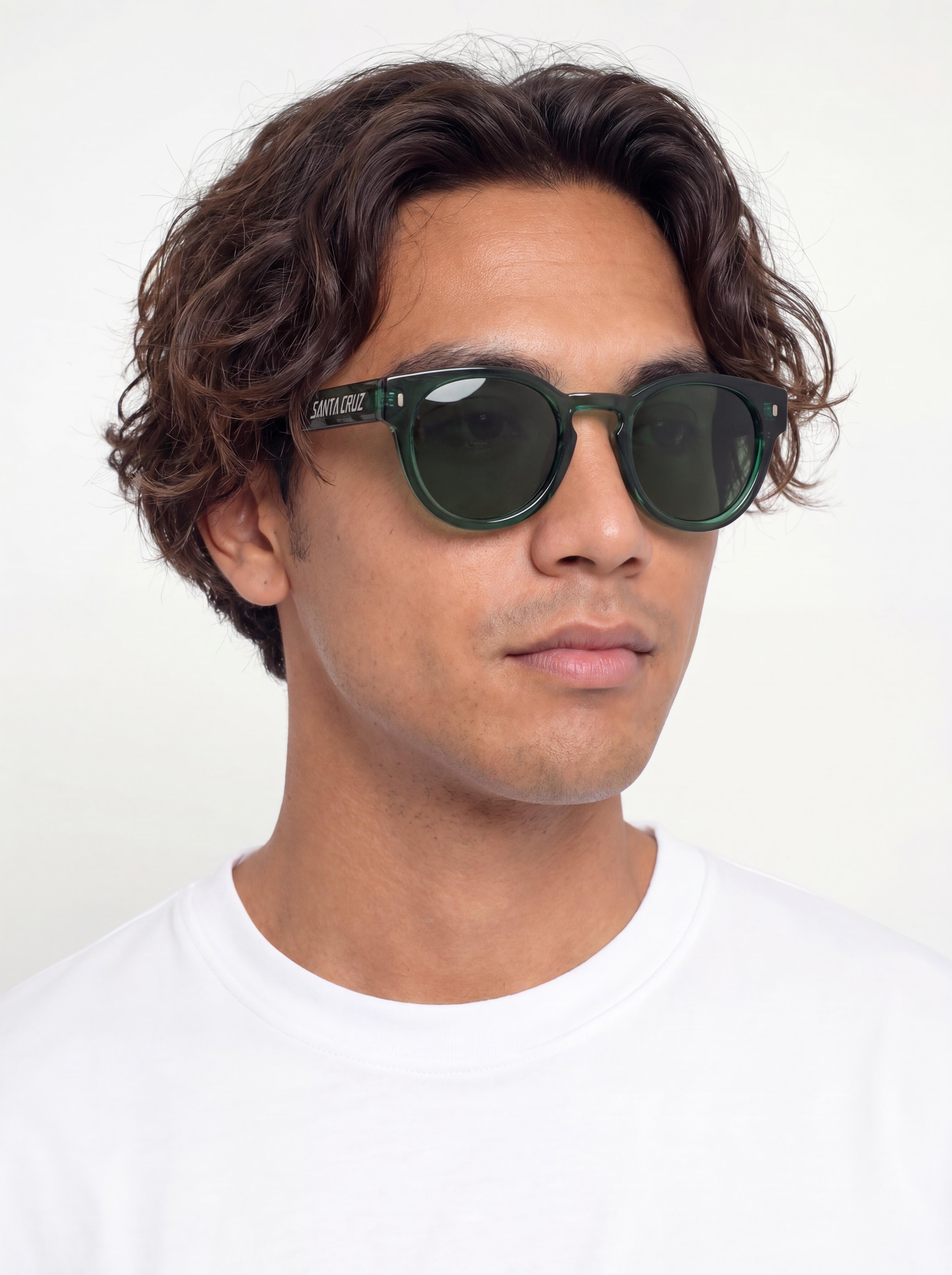 Santa Cruz Watson Plus Sunglasses (kale crystal/black)