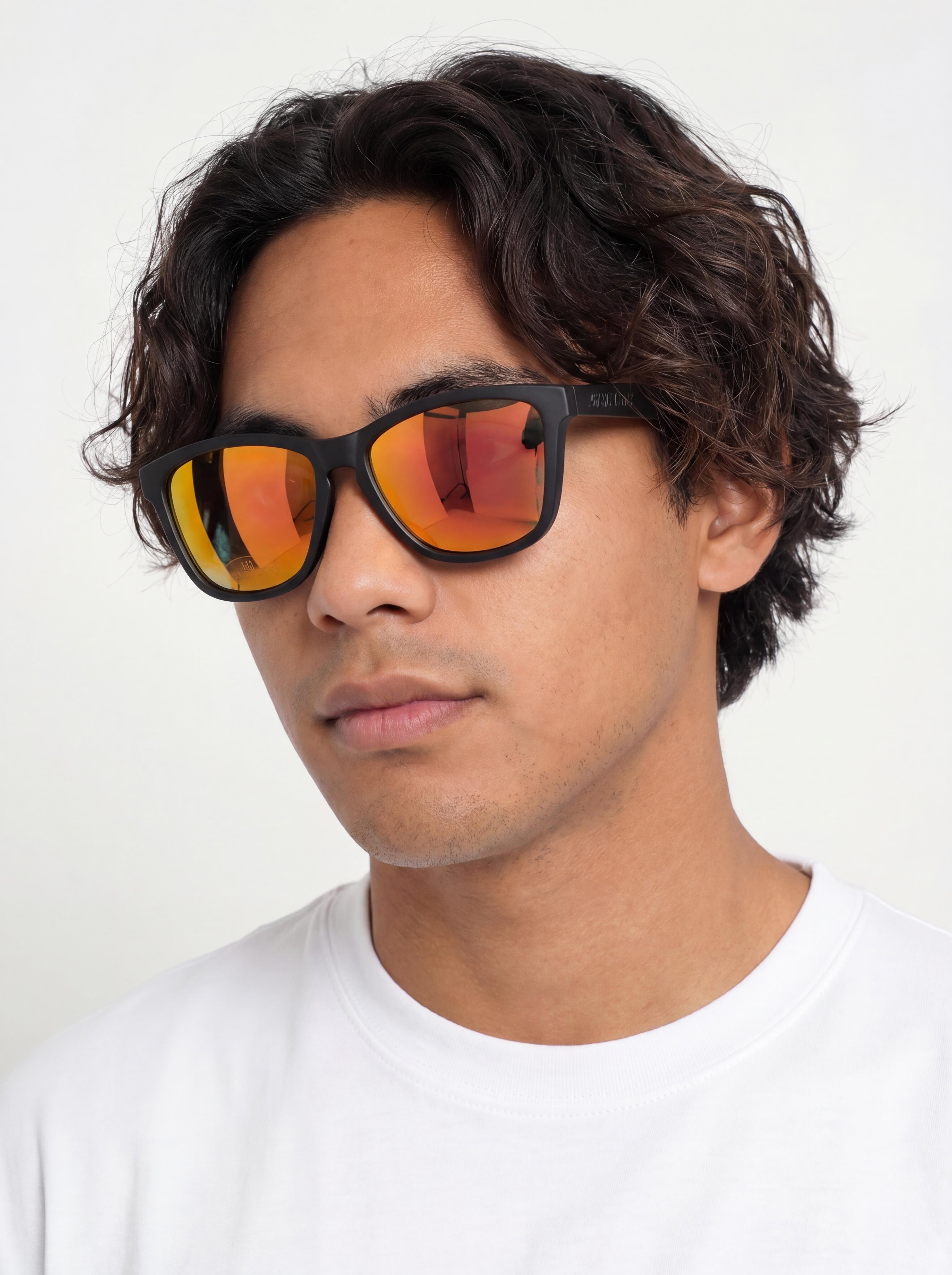 Santa Cruz Boss Strip Sunglasses (black/orange)