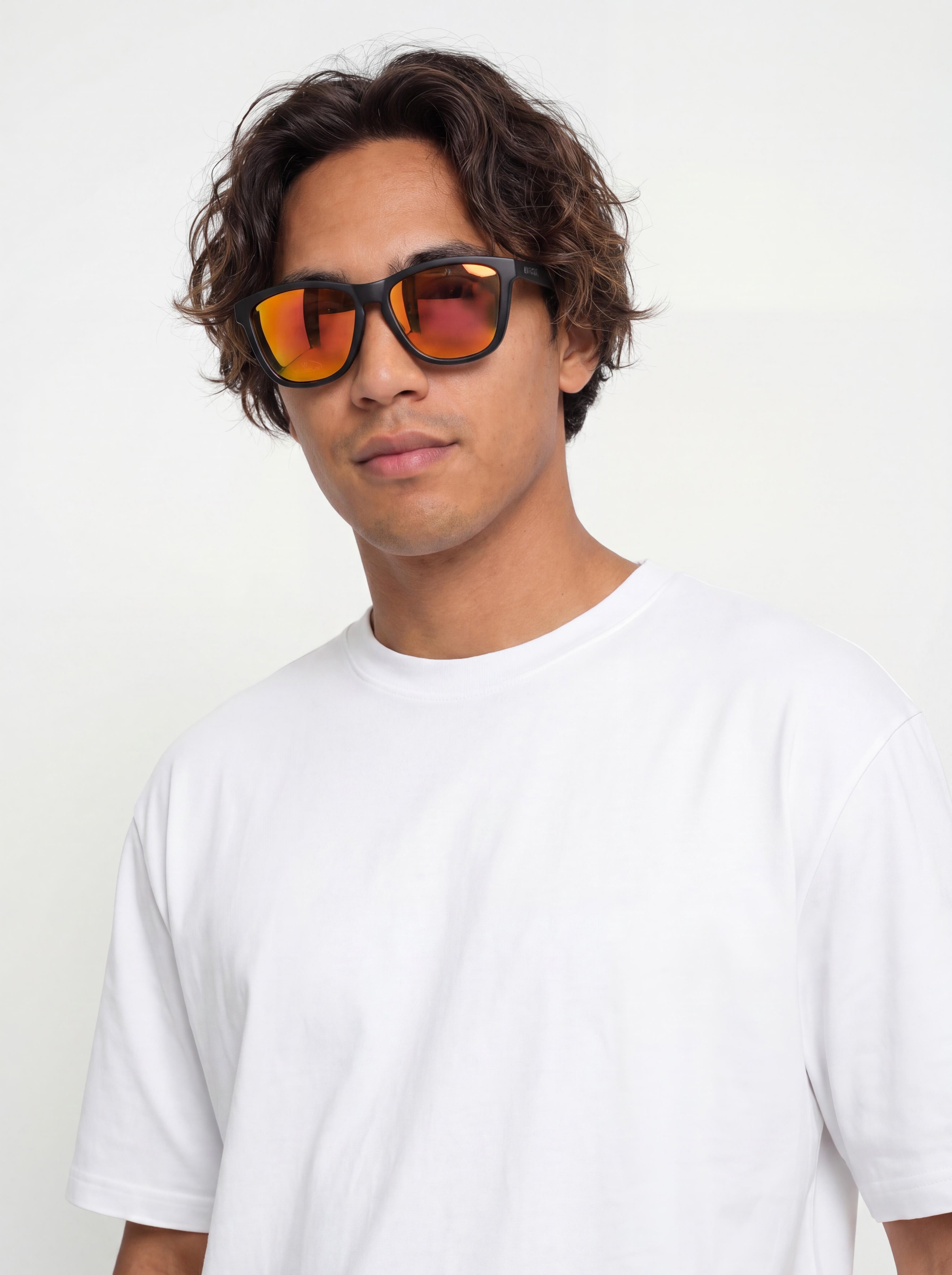 Santa Cruz Boss Strip Sunglasses (black/orange)