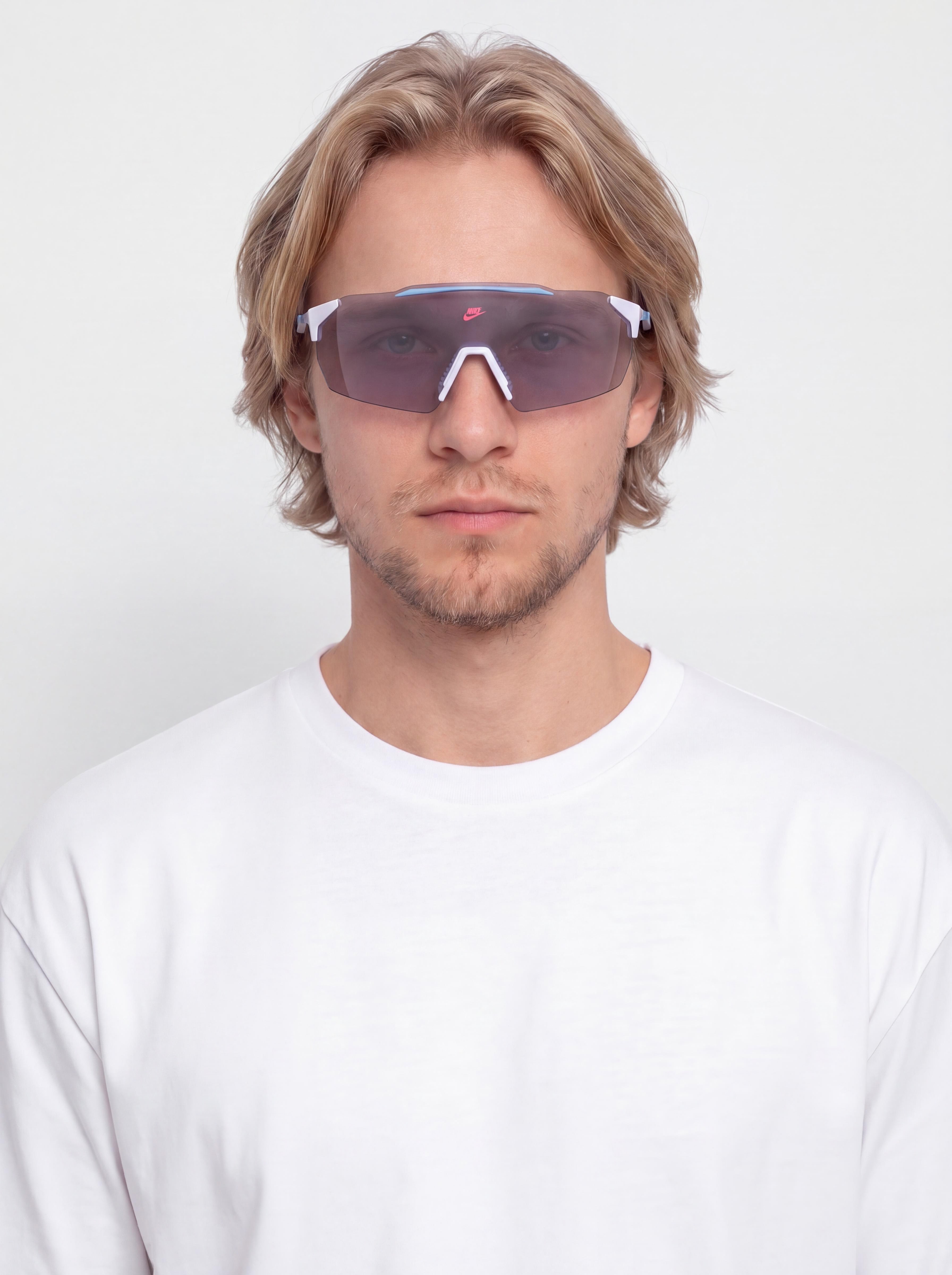 Nike Limitless Shield Sonnenbrille (amethyst tint/blue flash)