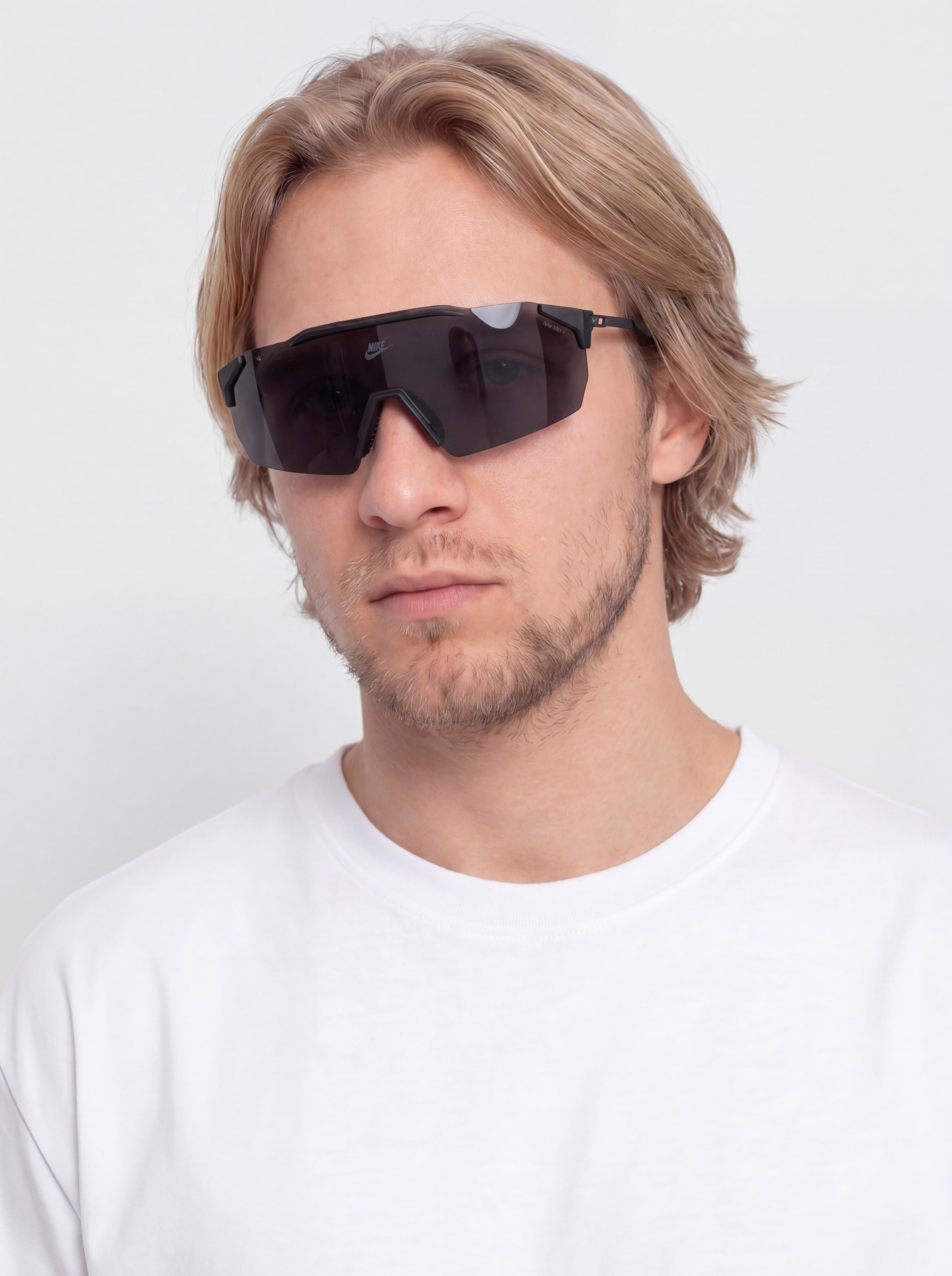 Nike Show X1 Sunglasses - multicolor (shiny wolf grey/orange mirror)