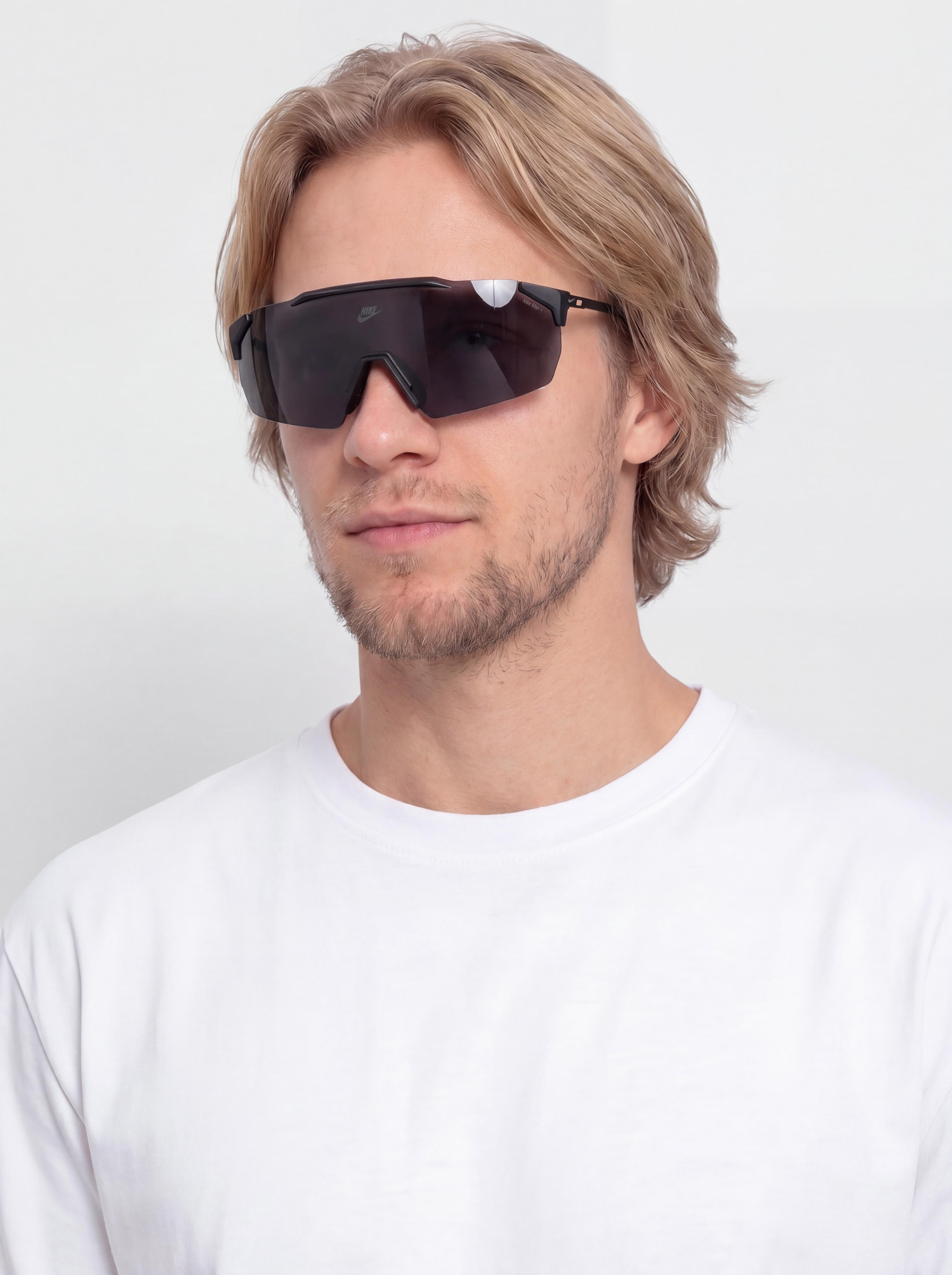 Nike Limitless Shield Sonnenbrille (matte black/grey)