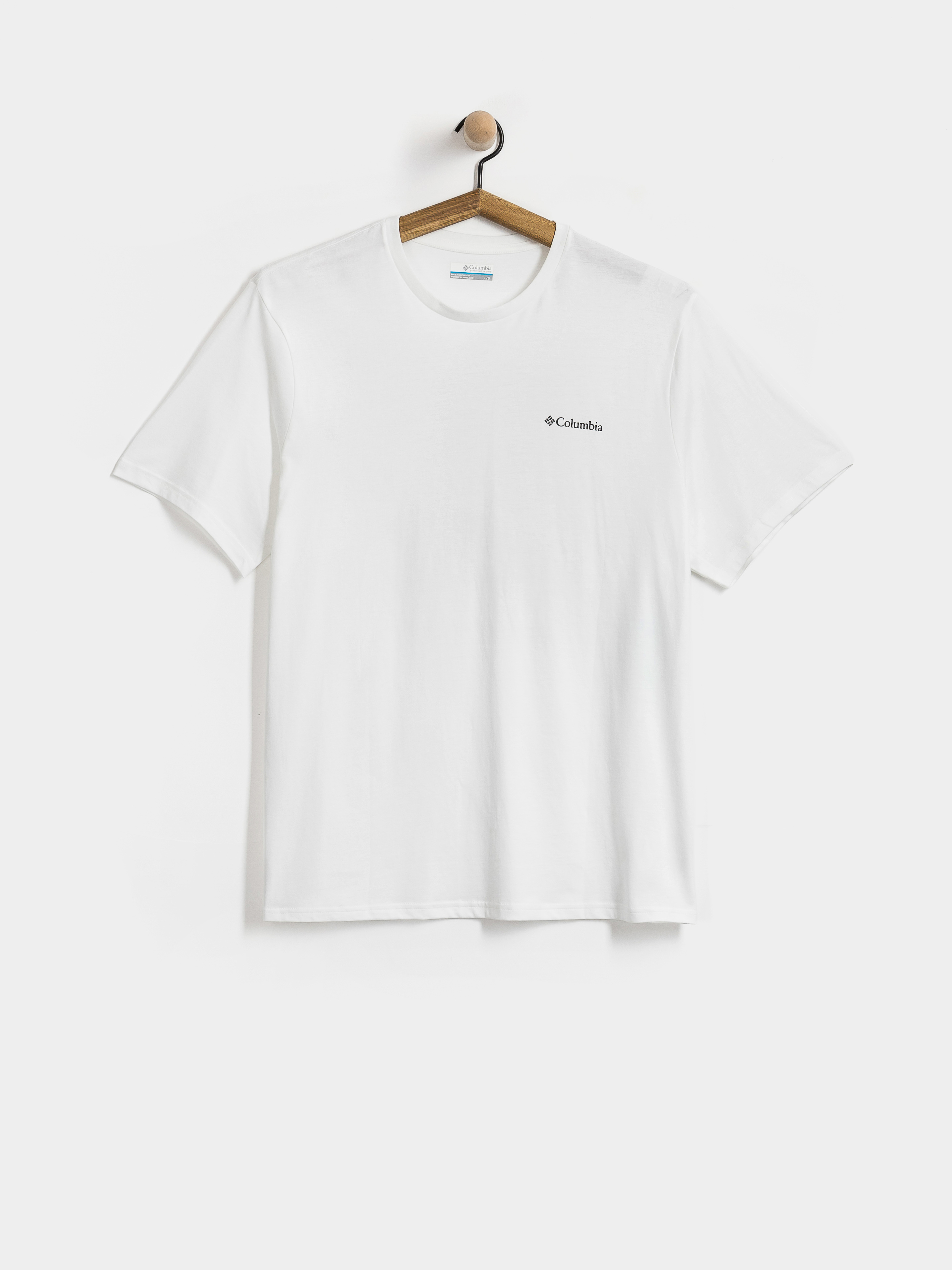 Columbia CSC Outdoor Back Graphic T-Shirt (white/flower power badge)