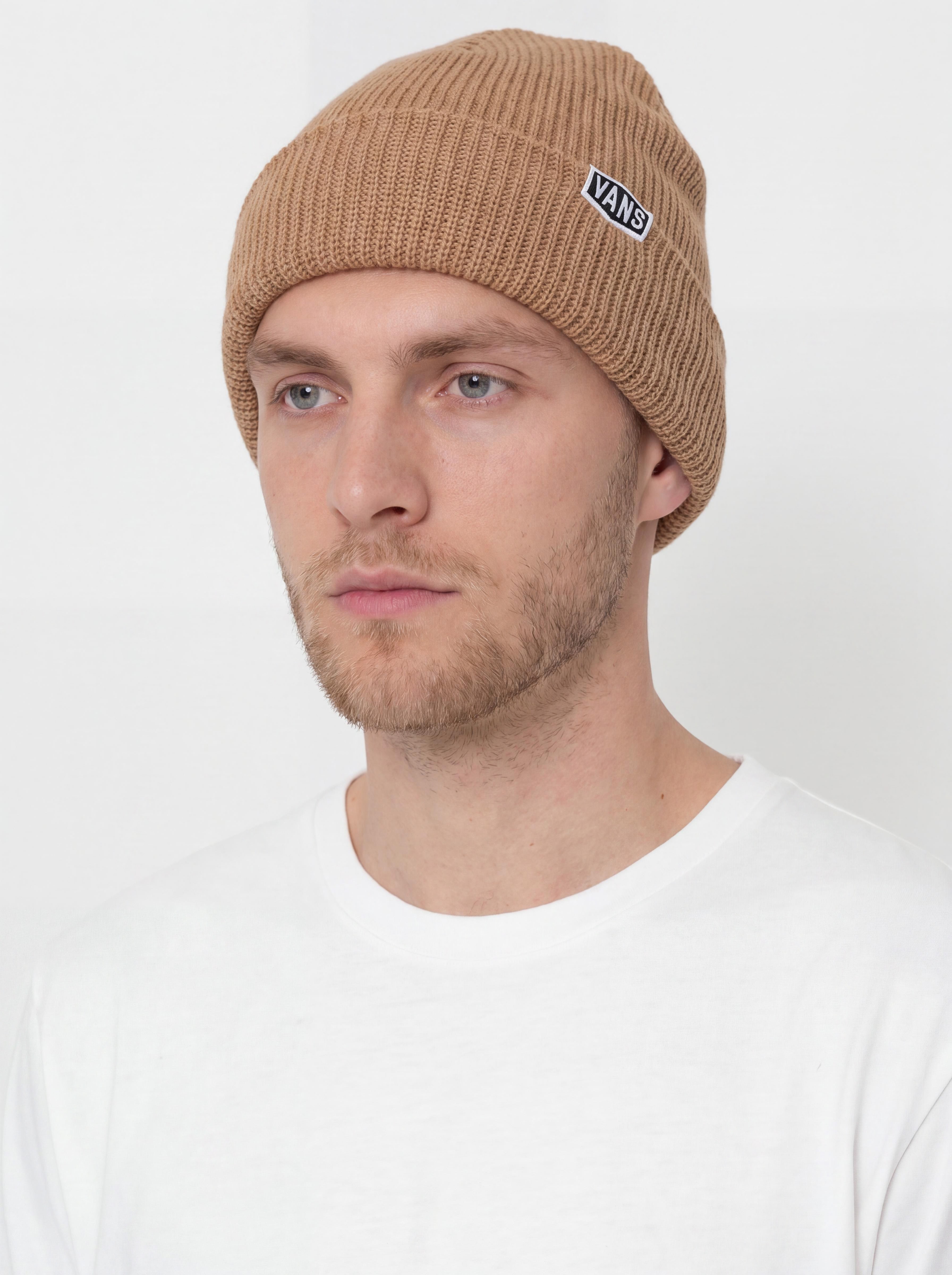 Vans Hex Patch Cuff Beanie (warm taupe)