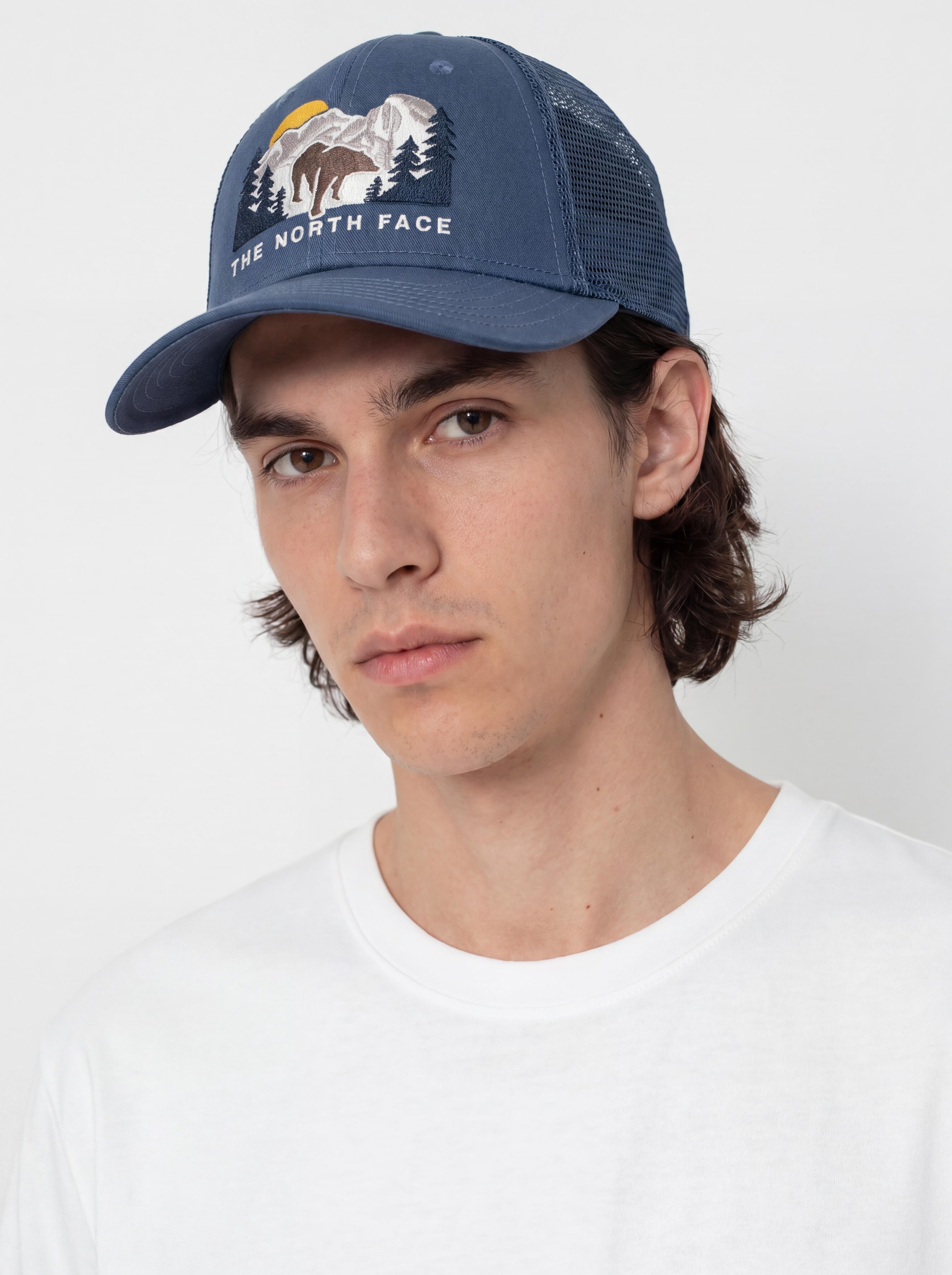 The North Face Embroidered Mudder Trucker Cap (shdbu/beargrphc)