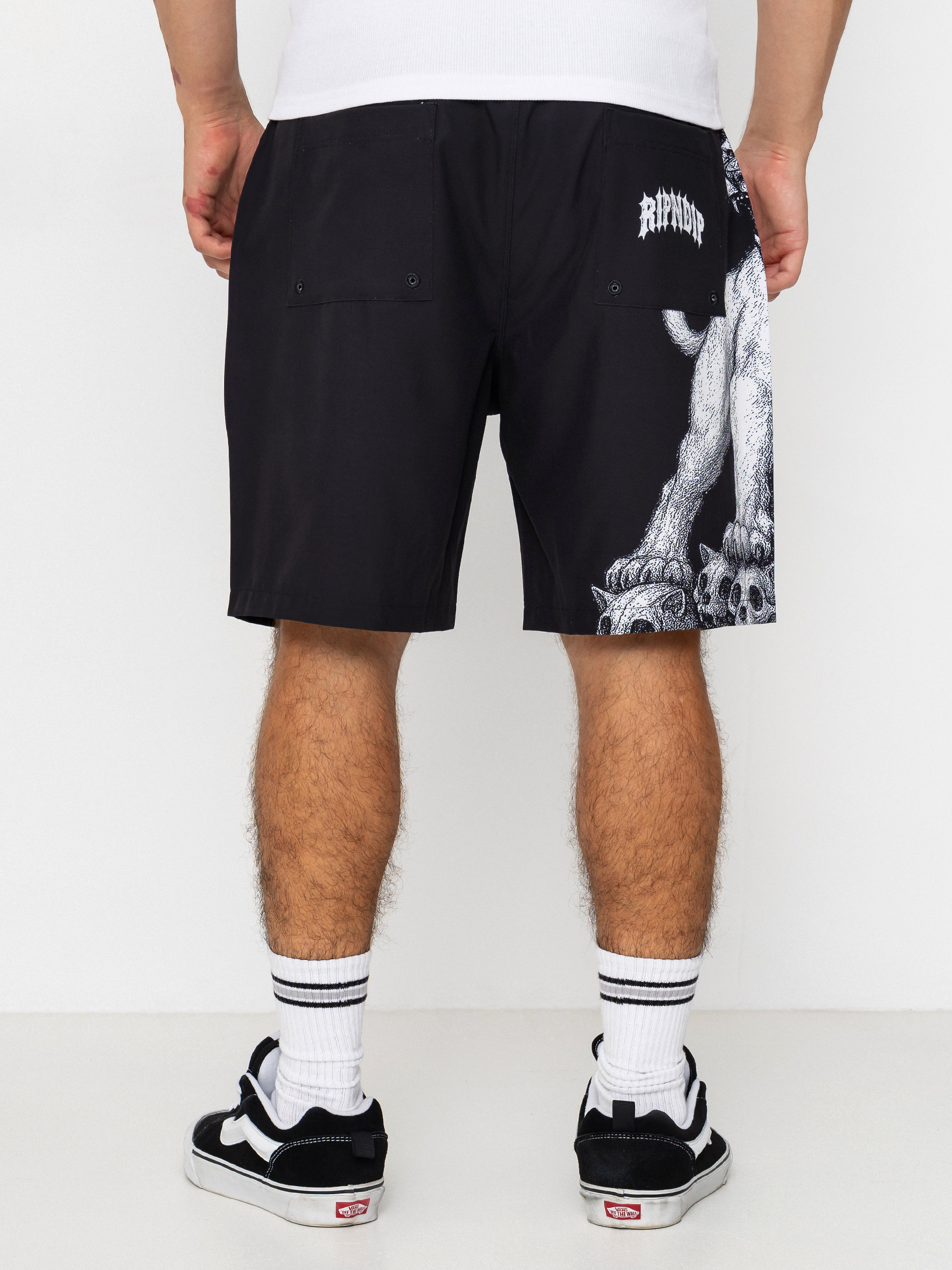 RipNDip Wasteland Swim Shorts (black)