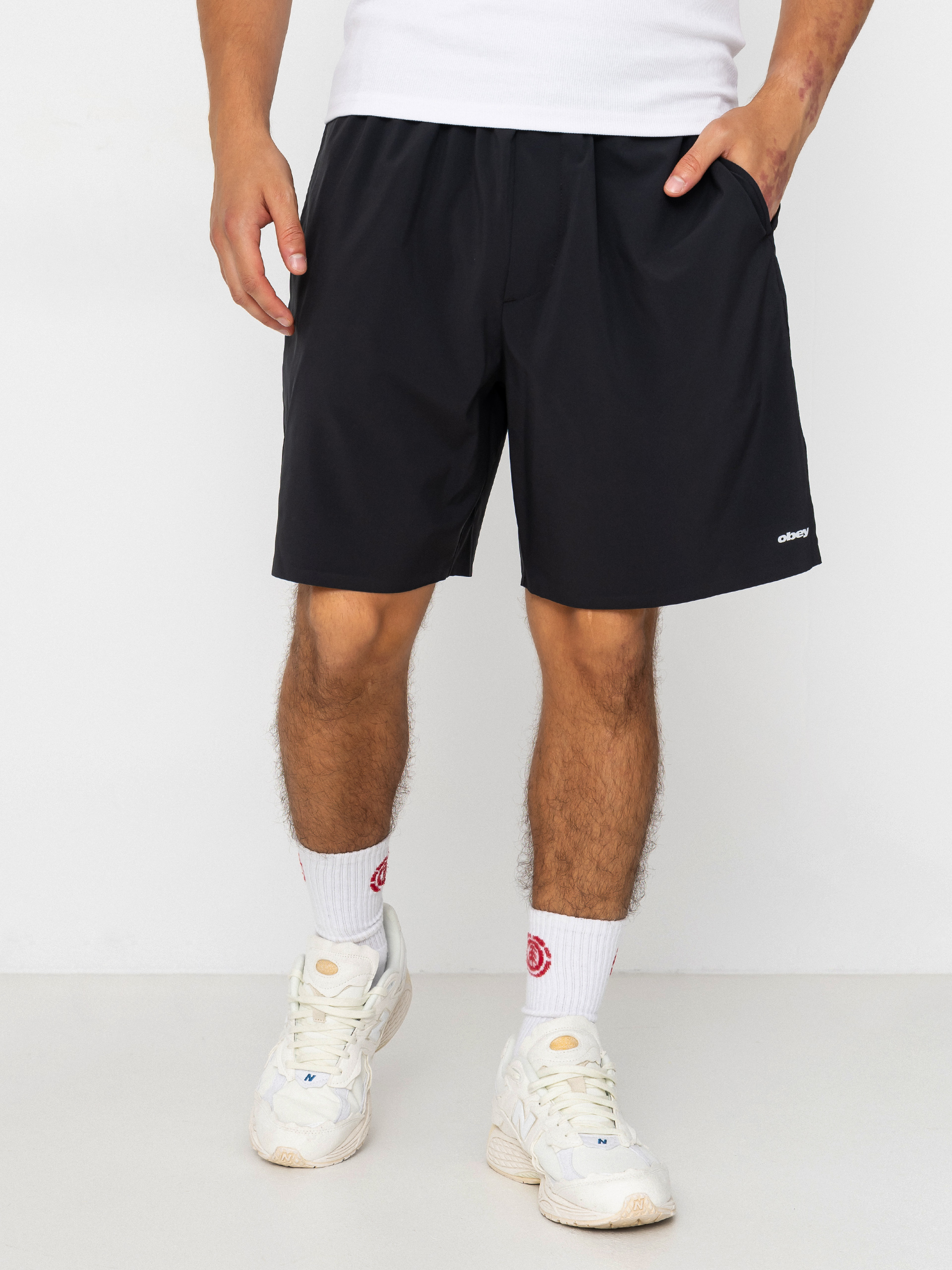 OBEY Travel Shorts (black)