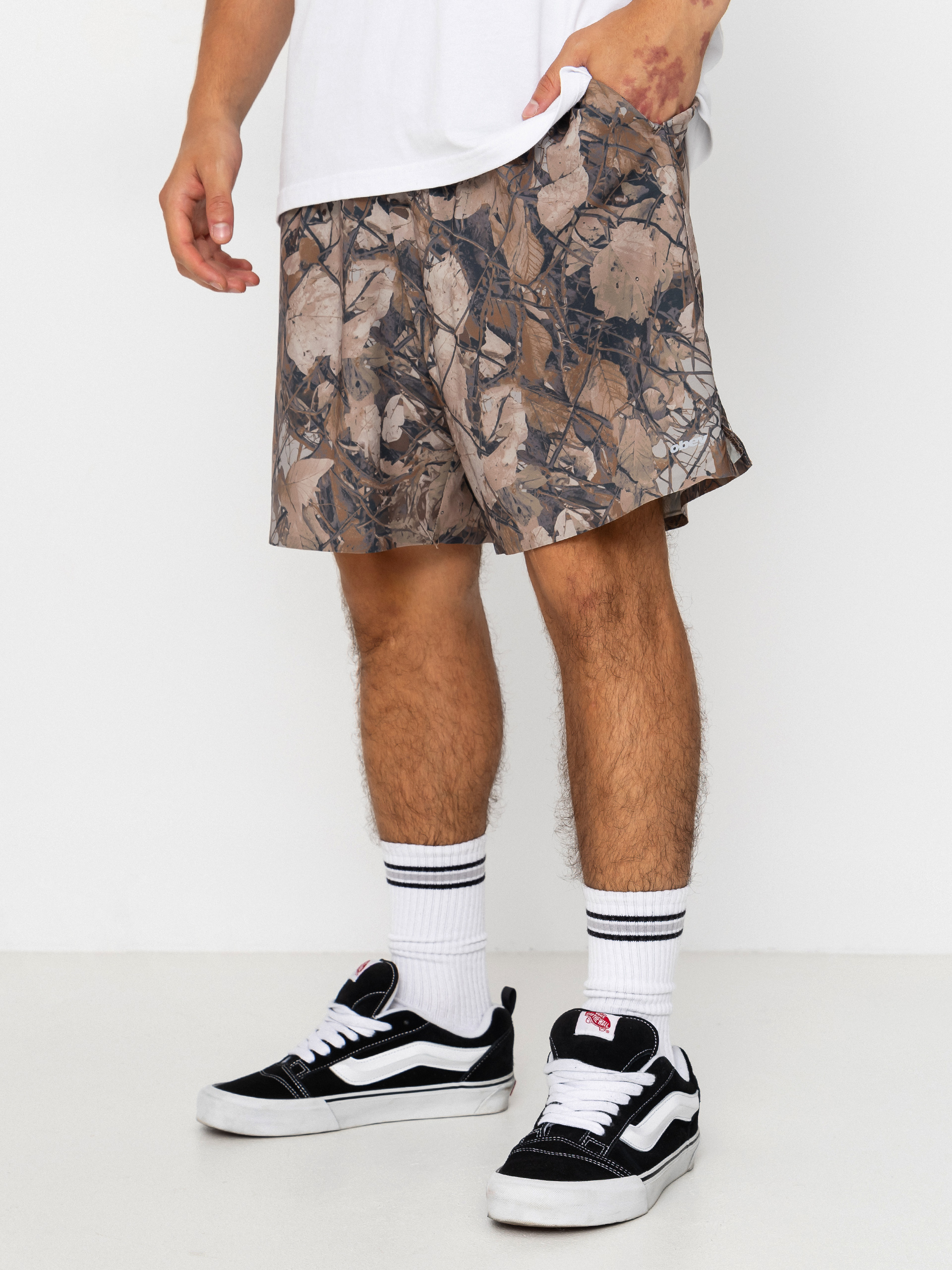 OBEY Travel Shorts (fence camo)