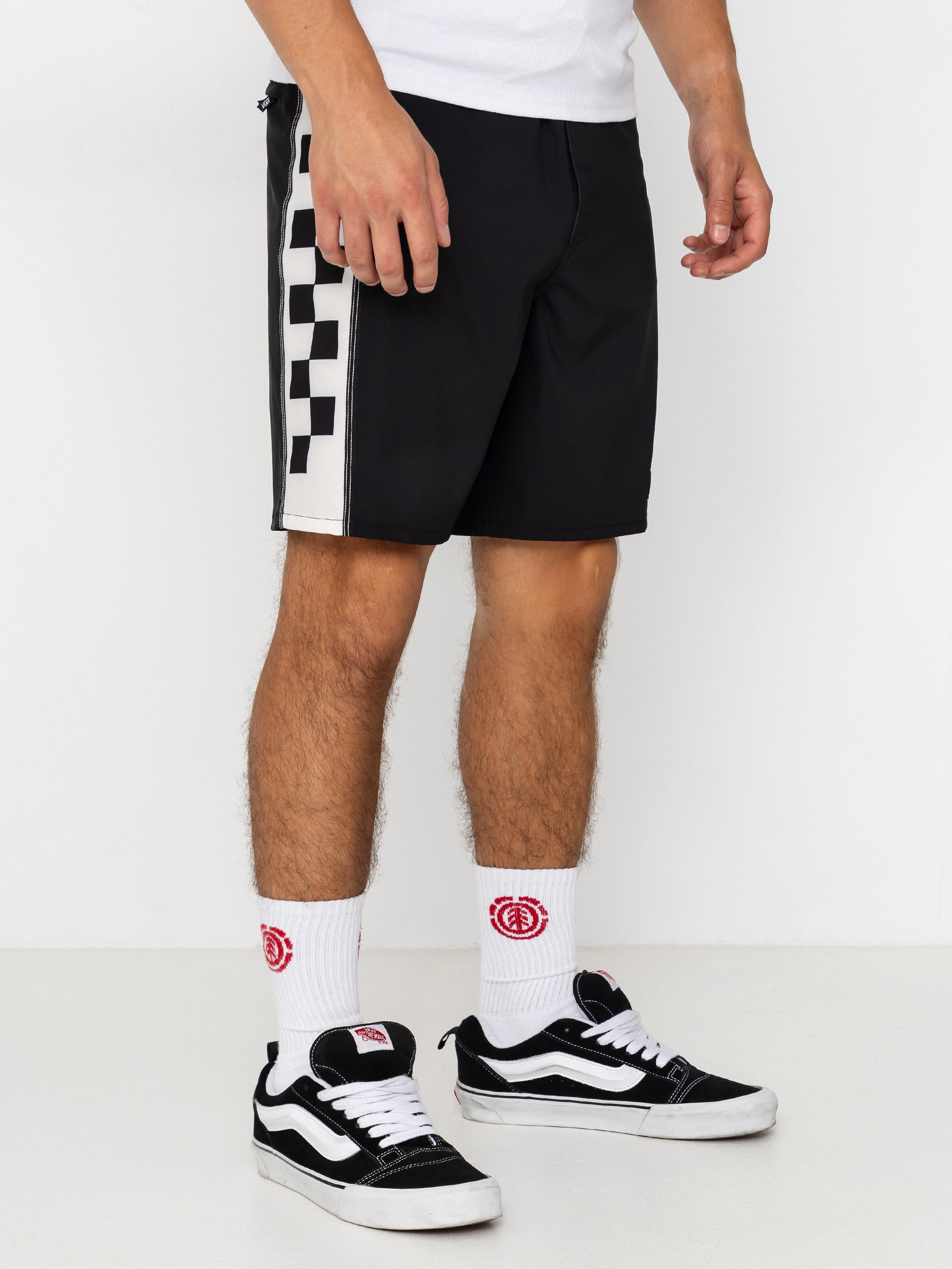 Vans Daily Sideline Boardshorts (black/marshmllw)