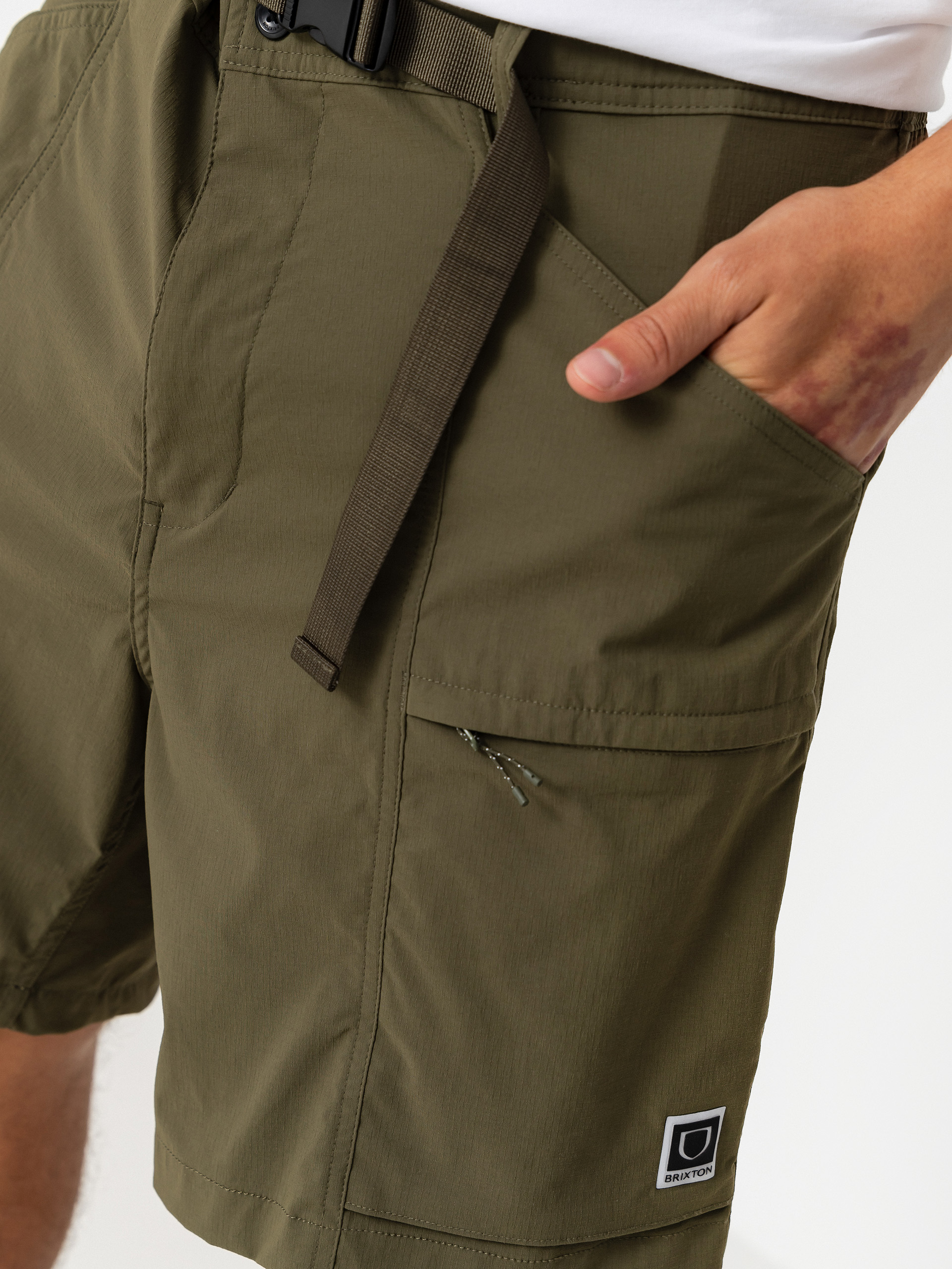 Brixton Shorts Journey Utility (dark olive)