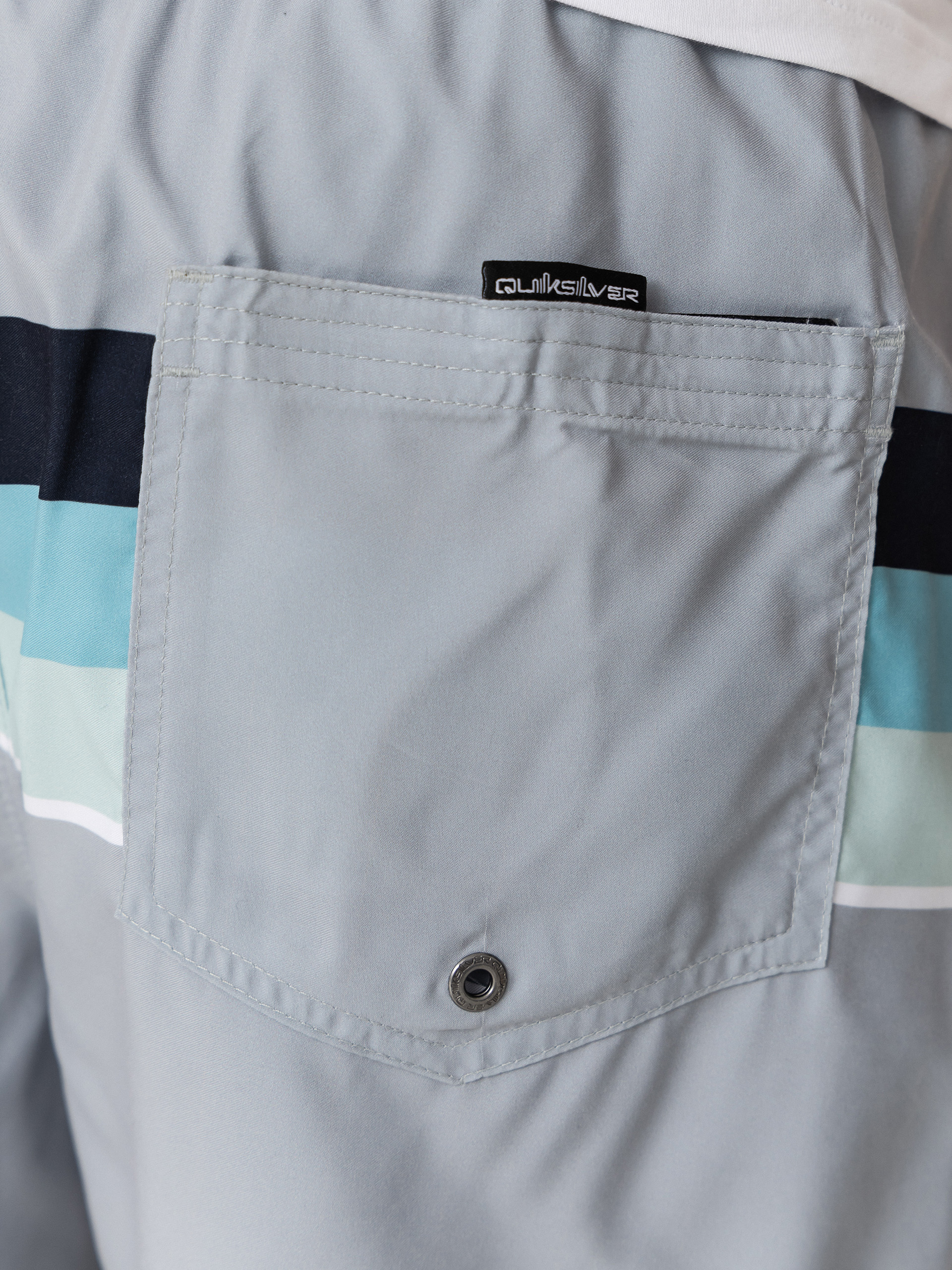 Quiksilver Everyday Printed Volley 15 Boardshorts (quarry outside stripe)