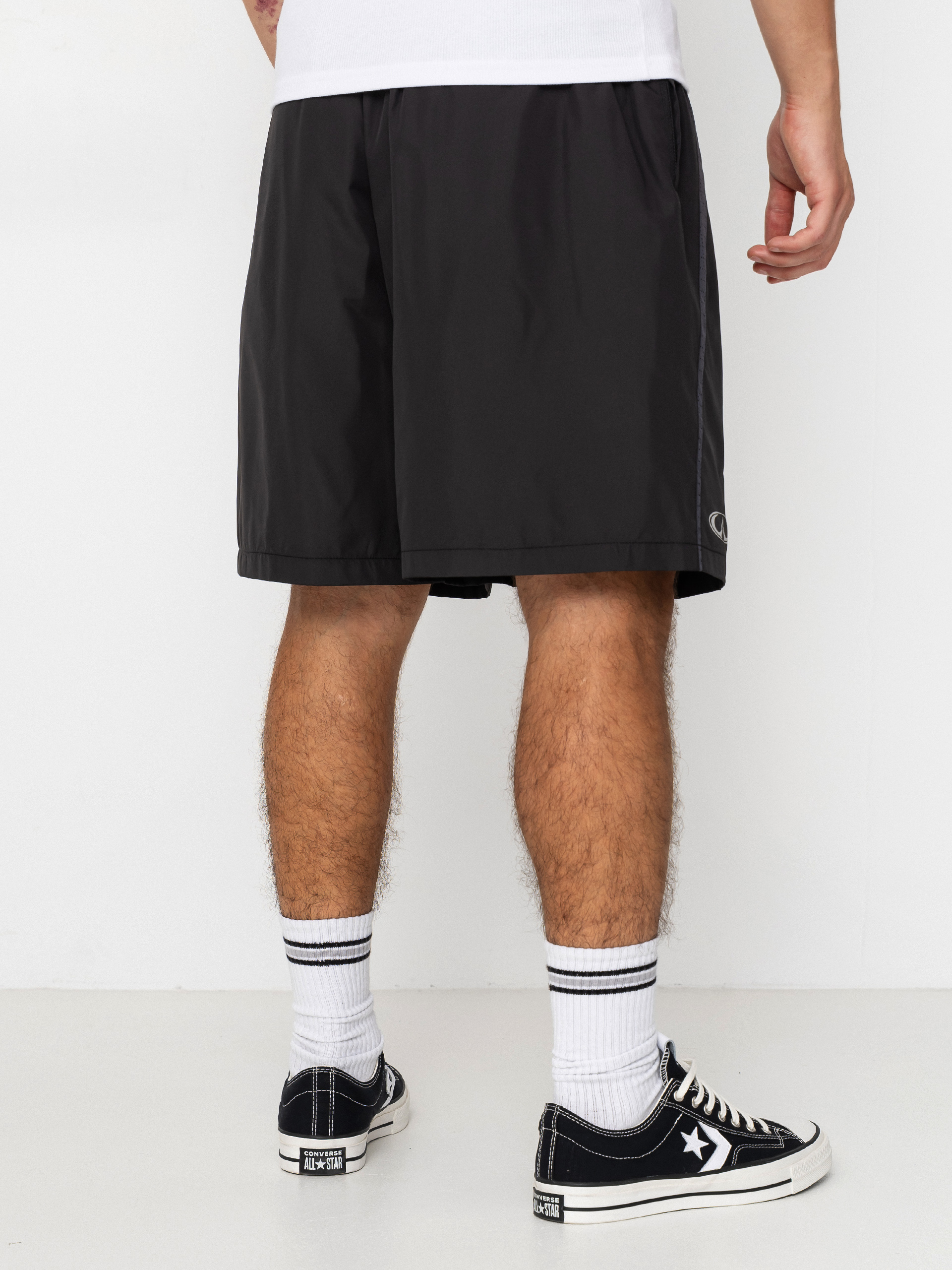 Wasted Paris Sharp Track Shorts (black)