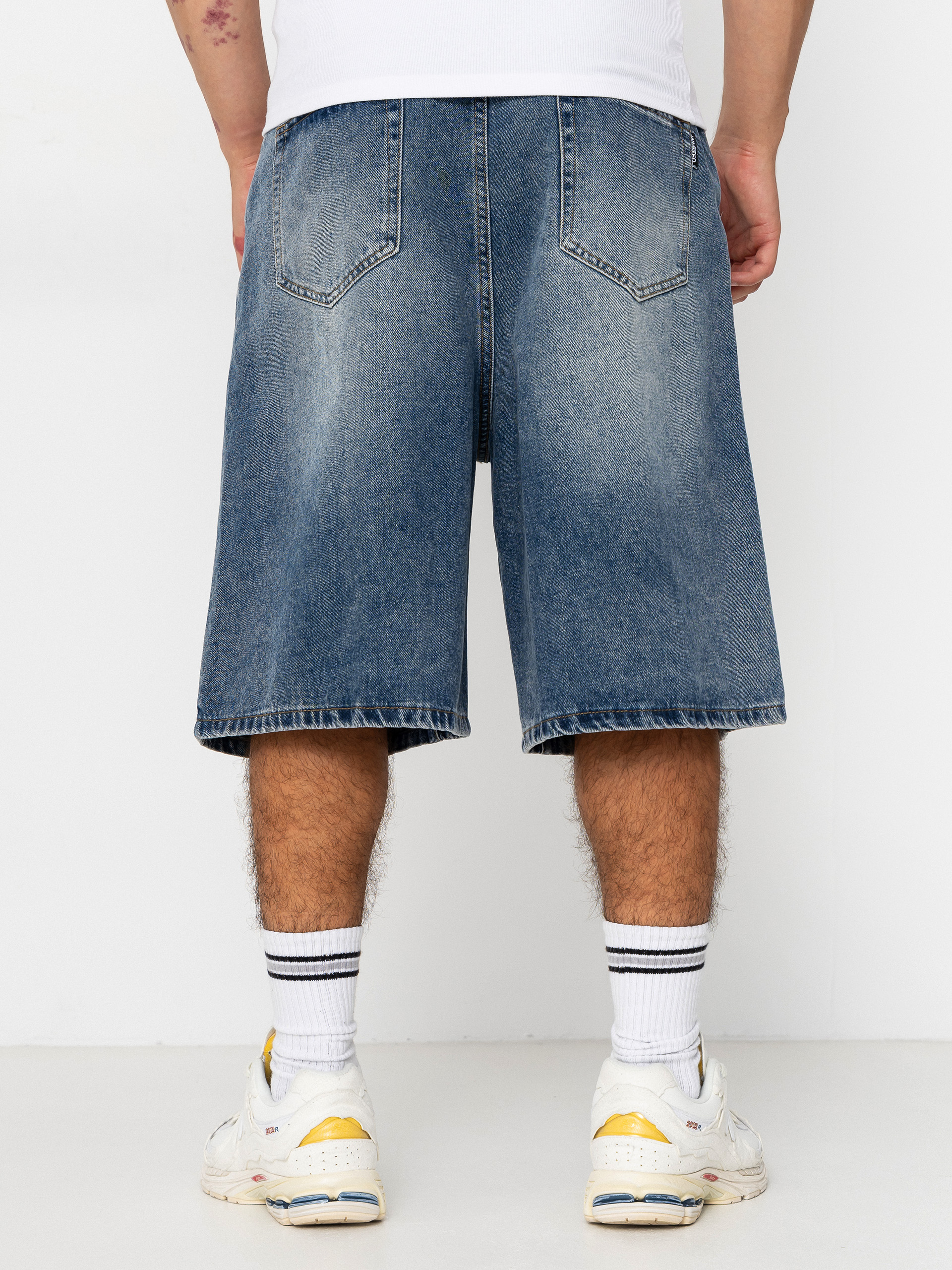 Wasted Paris Faded Casper Shorts (vintage blue)