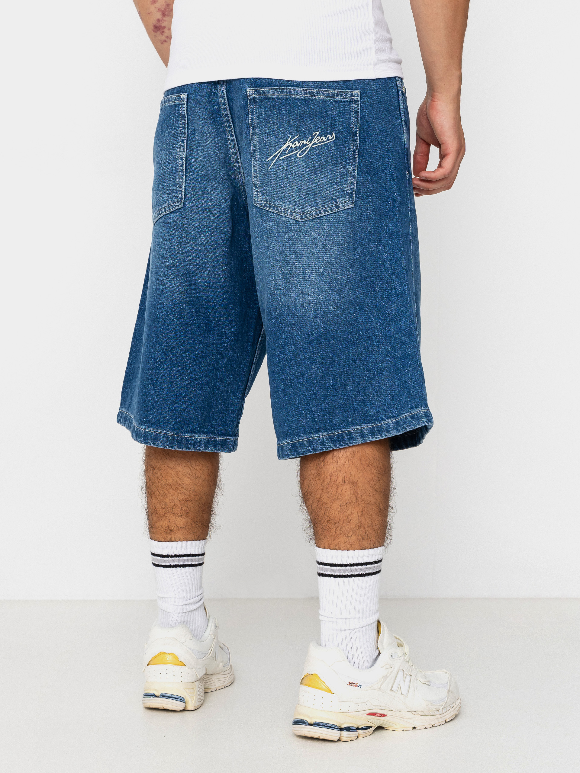 Karl Kani Jeans Denim Jorts Shorts (blue)