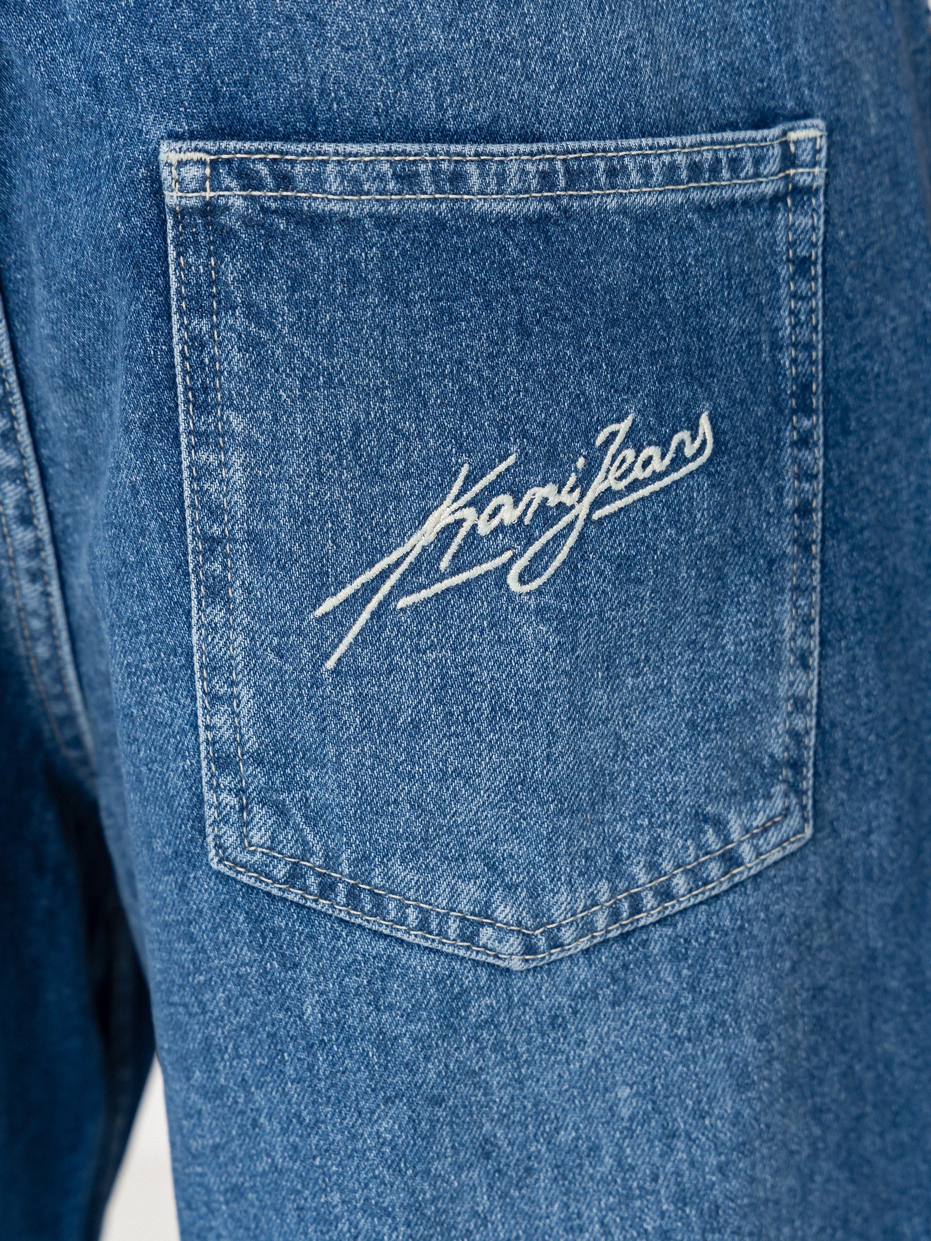 Karl Kani Jeans Denim Jorts Shorts (blue)