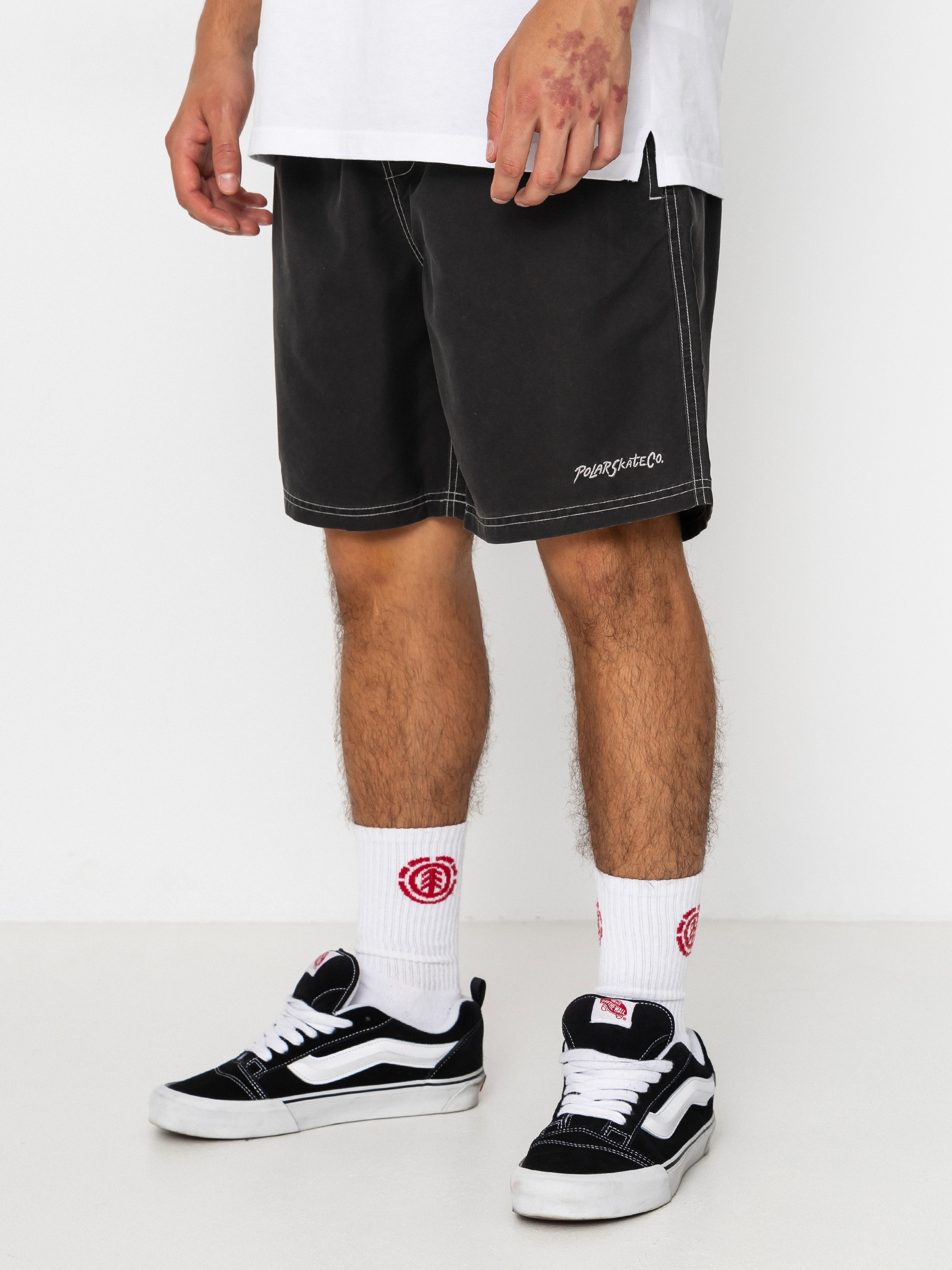 Polar Skate Ziggy Swim Shorts (vintage black)