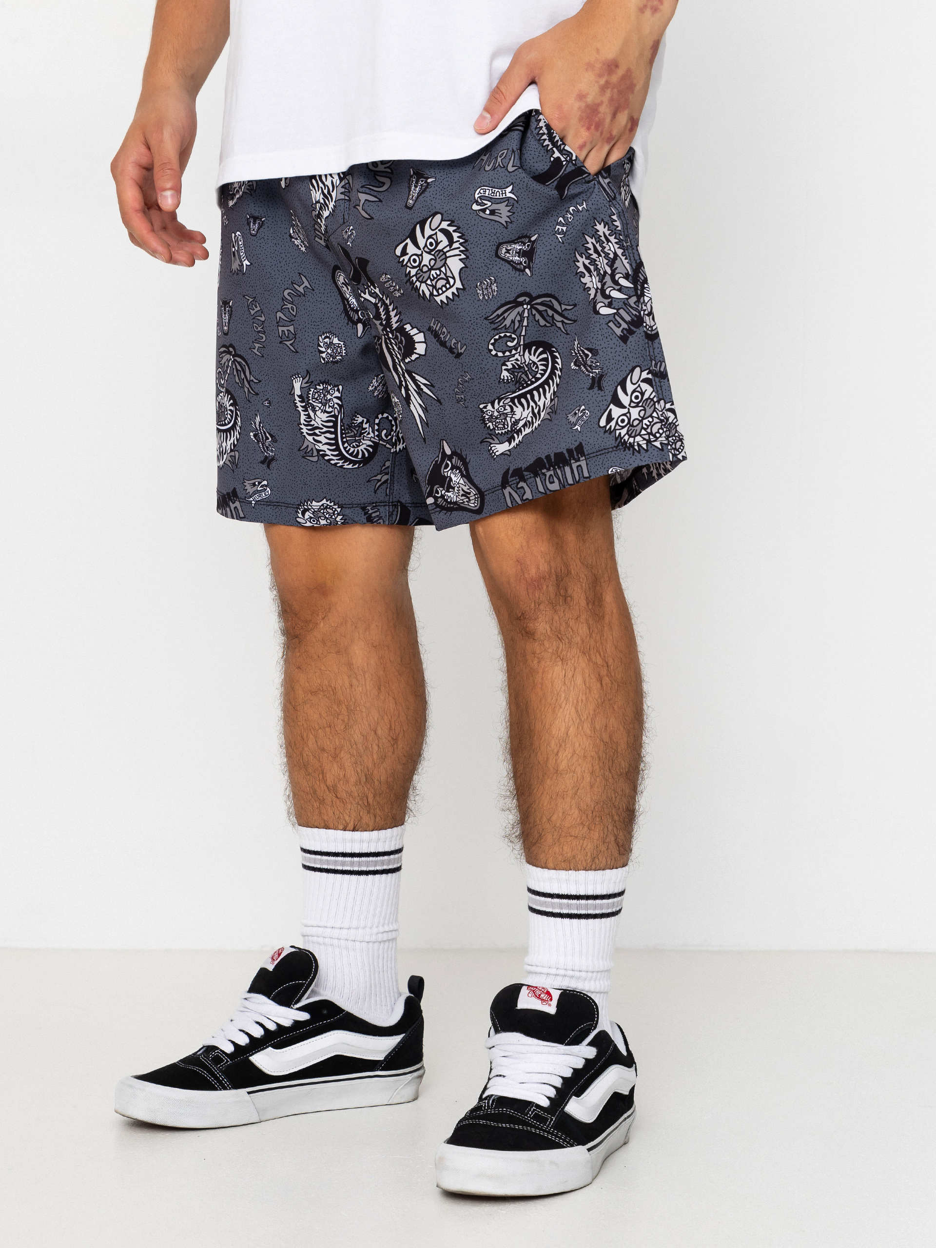 Hurley Volley Flex Art Shorts (black)