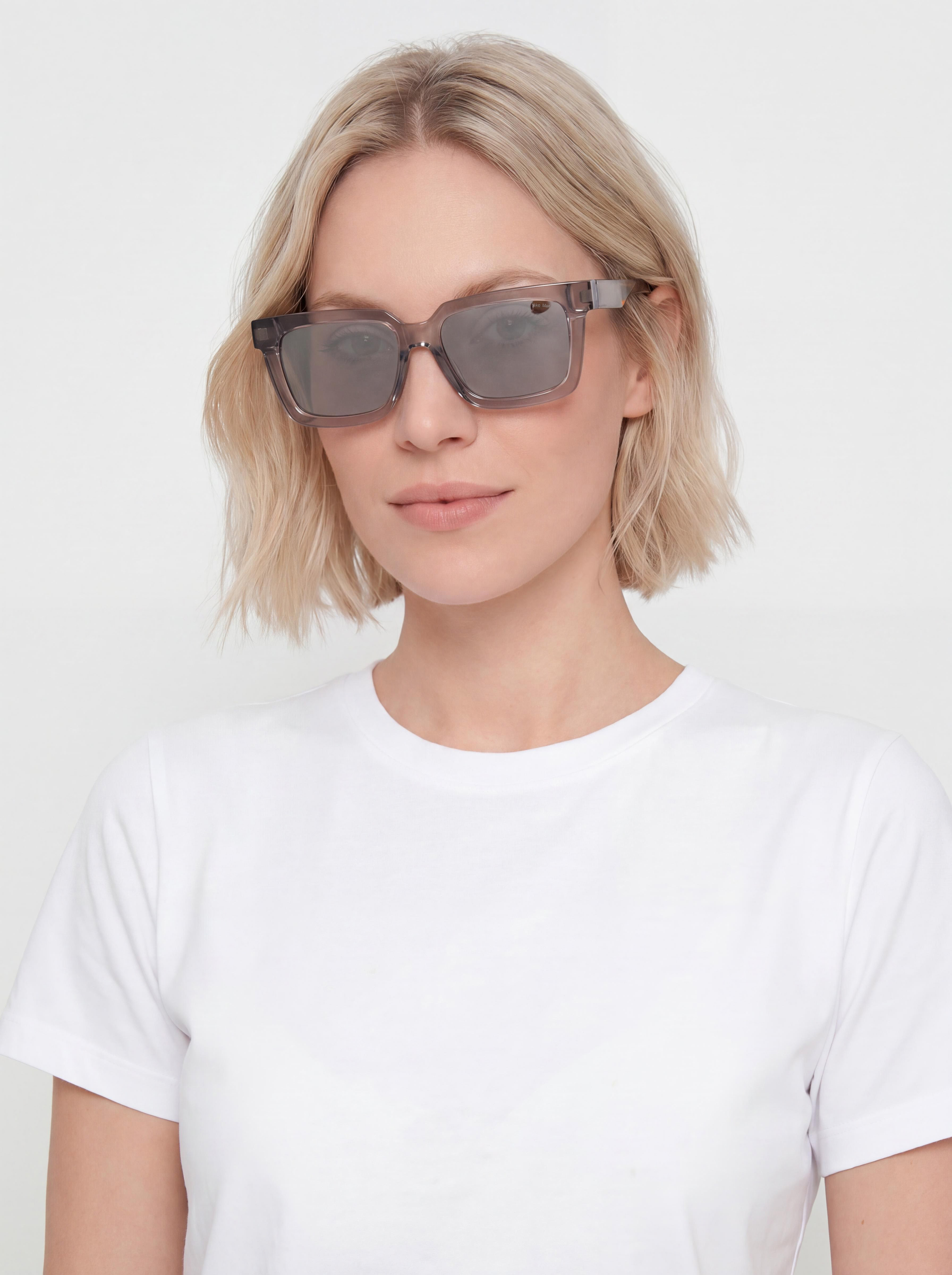 Nike Tide Cosmic Sonnenbrille (college grey/green)