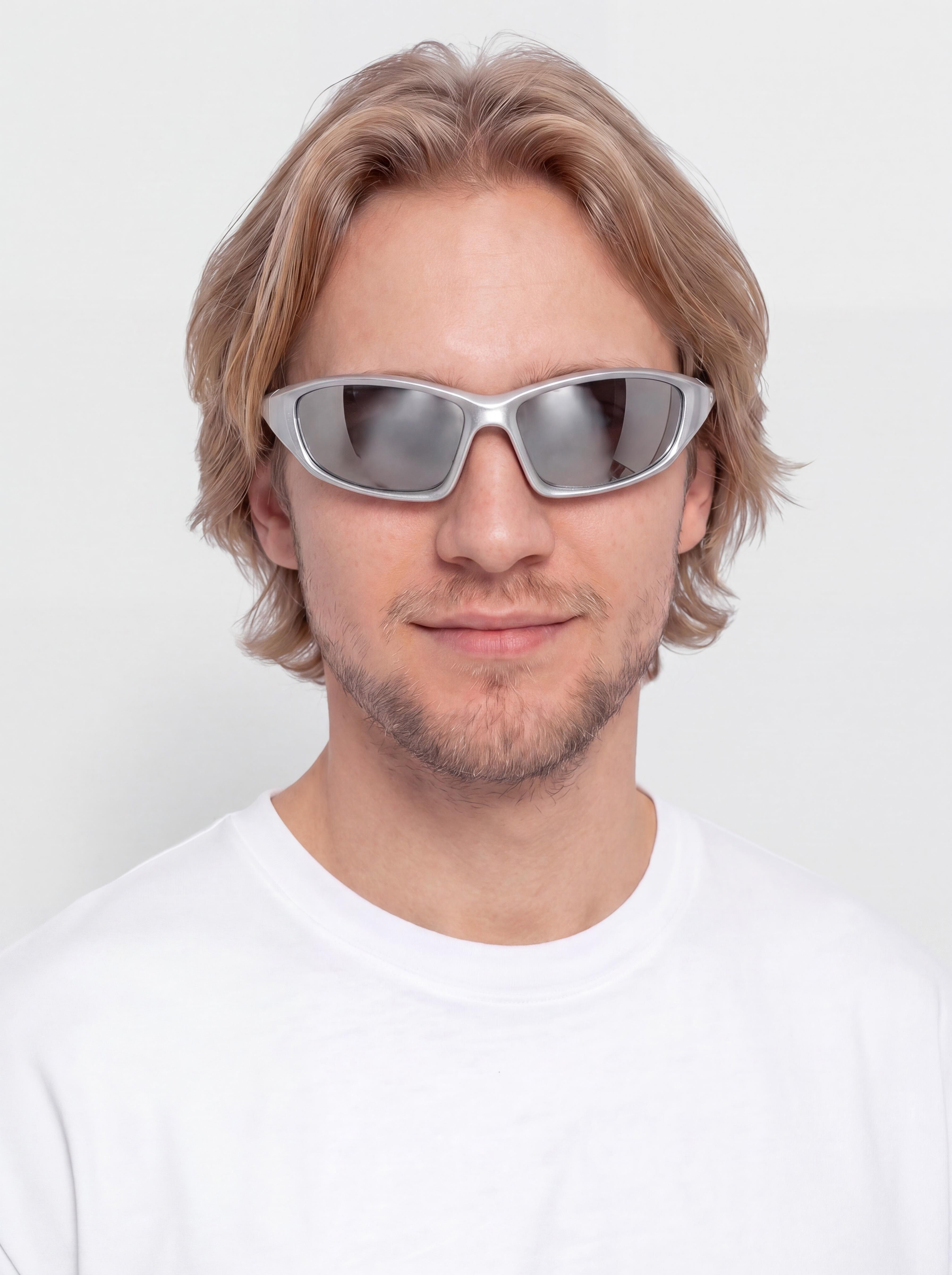 CHPO Sunglasses Kotti (silver/silver mirror)