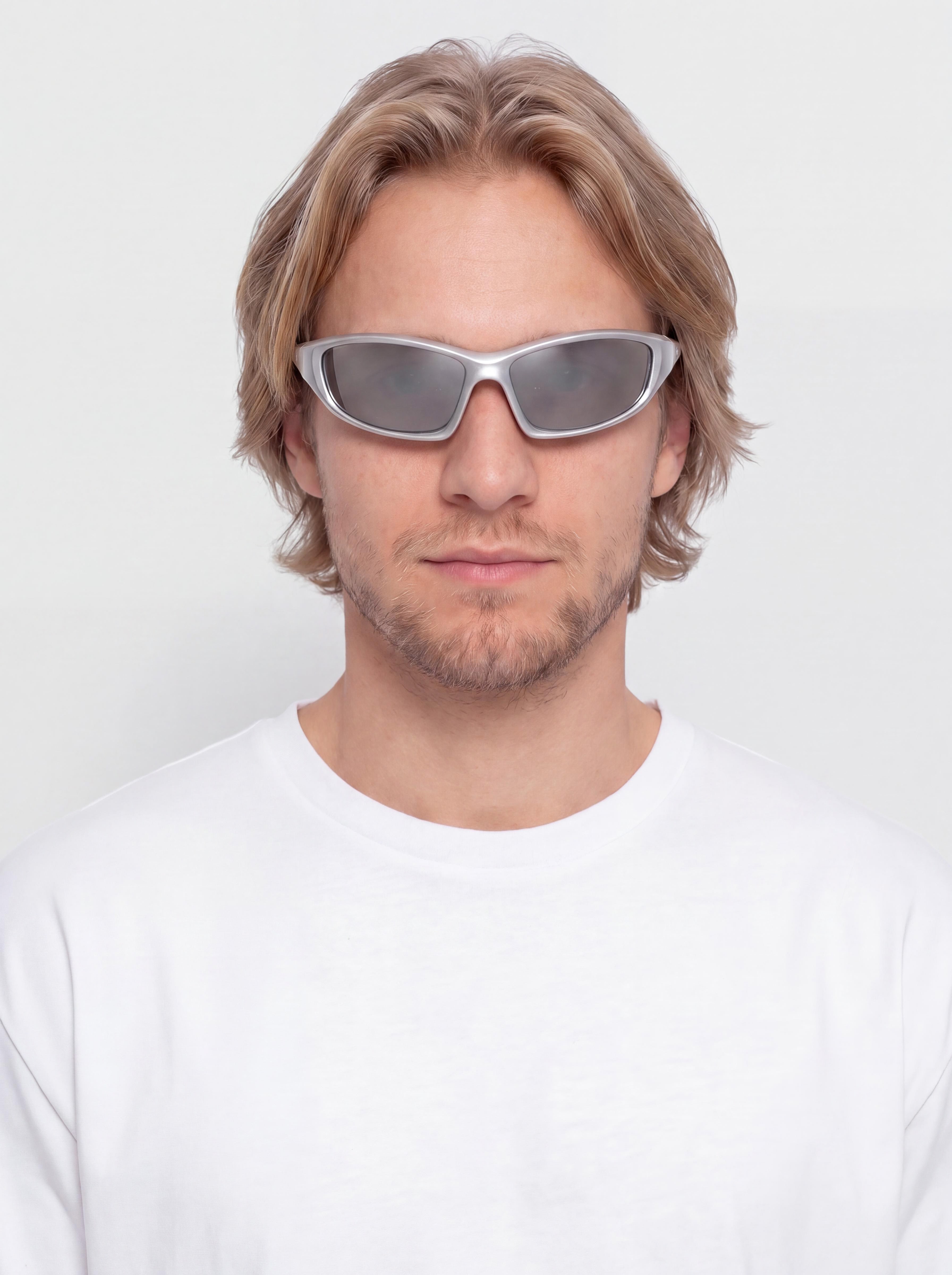 CHPO Sonnenbrille Kotti (silver/silver mirror)