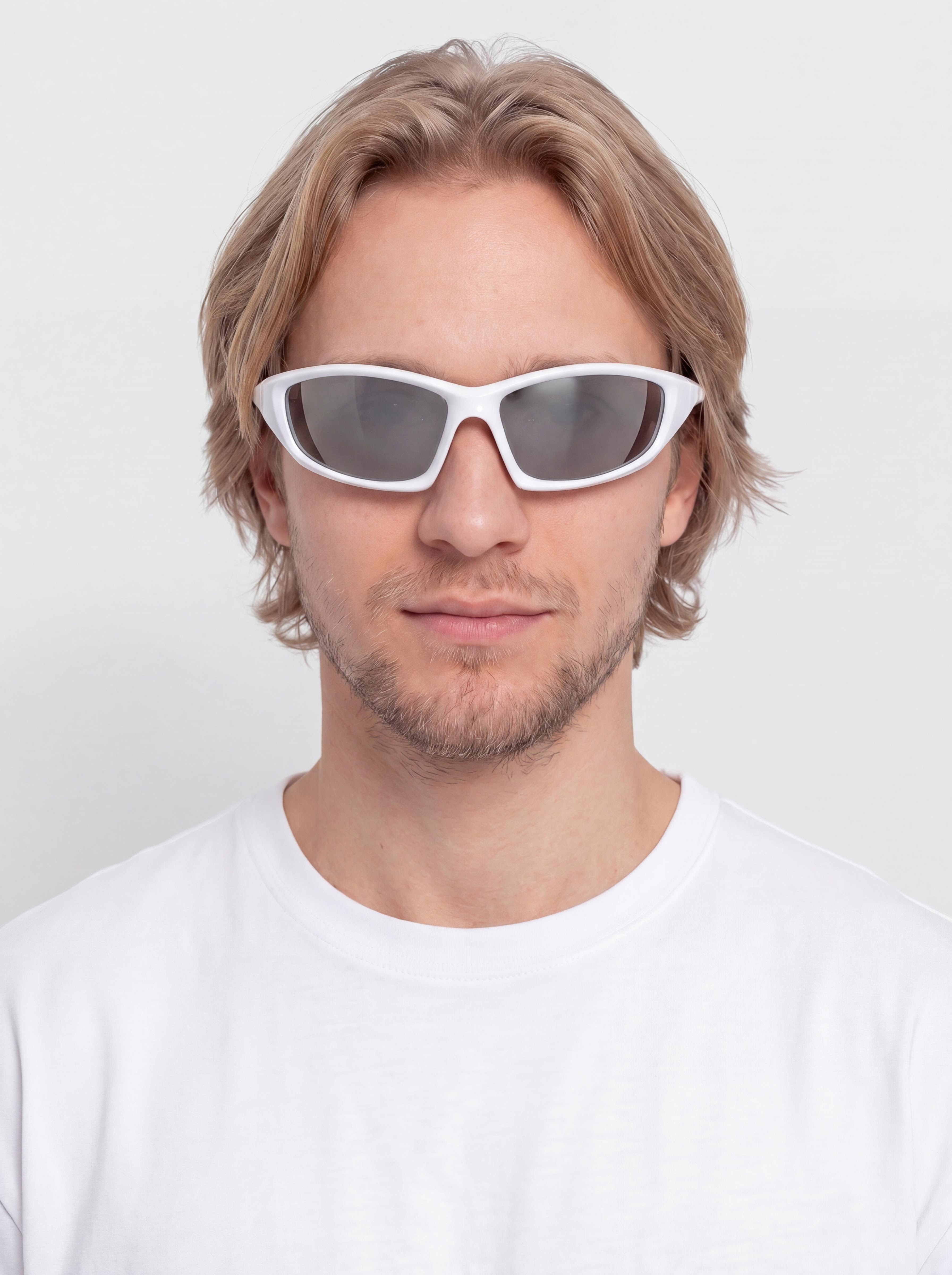 CHPO Kotti Sonnenbrille (white/silver mirror)