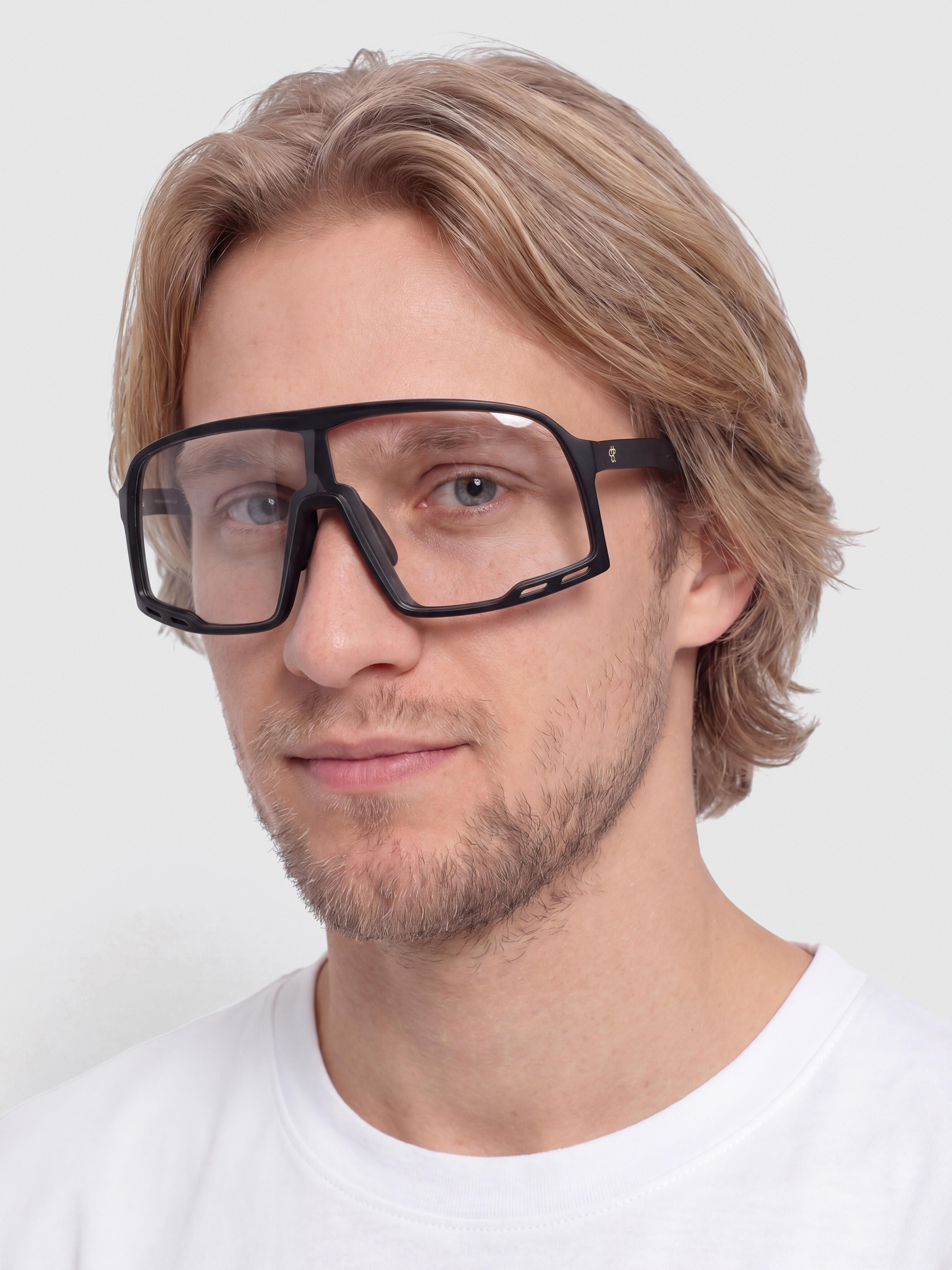 CHPO Henrik Sunglasses (matte black/transparent)