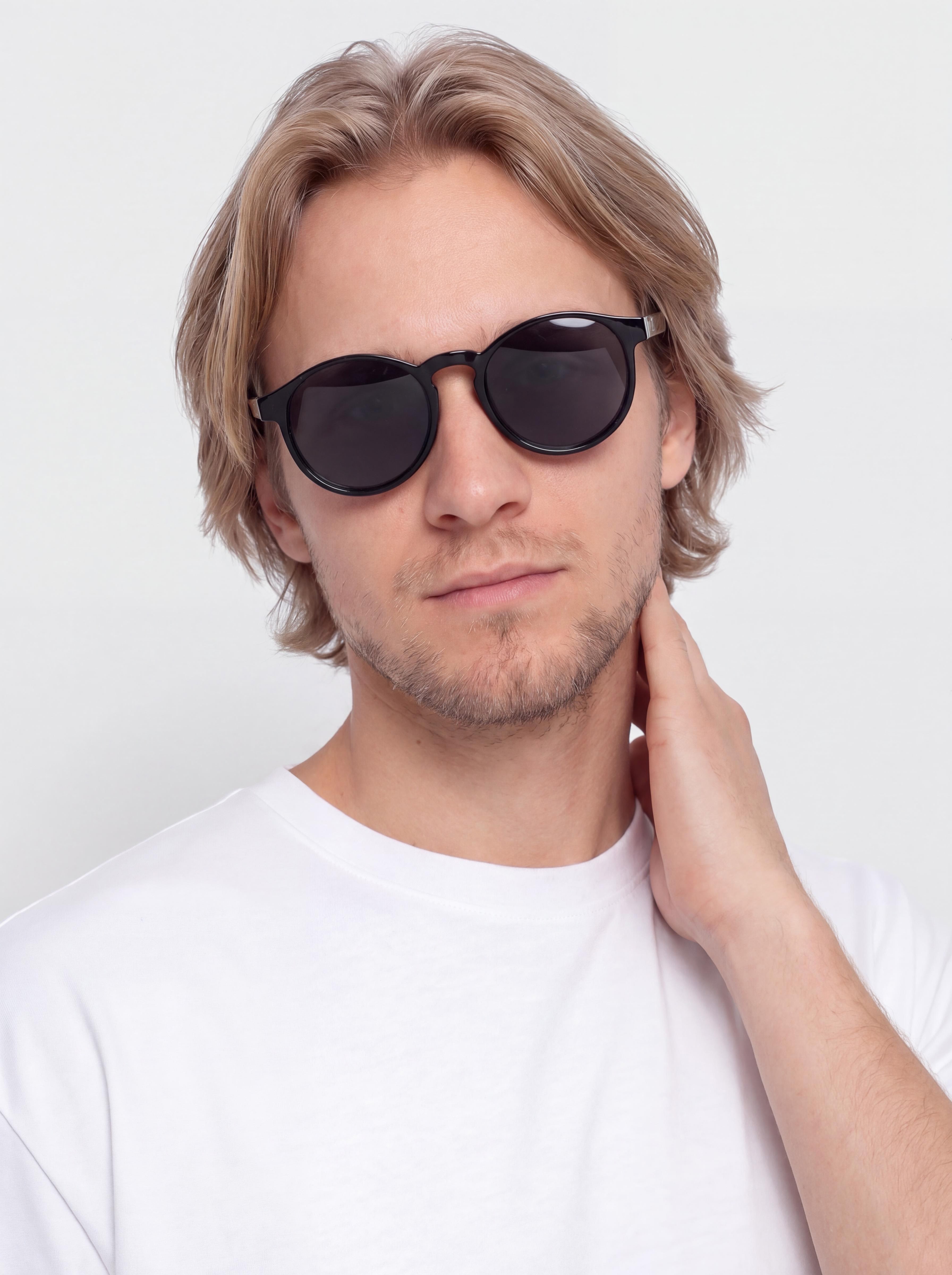 CHPO Johan Sunglasses (shiny black/black)