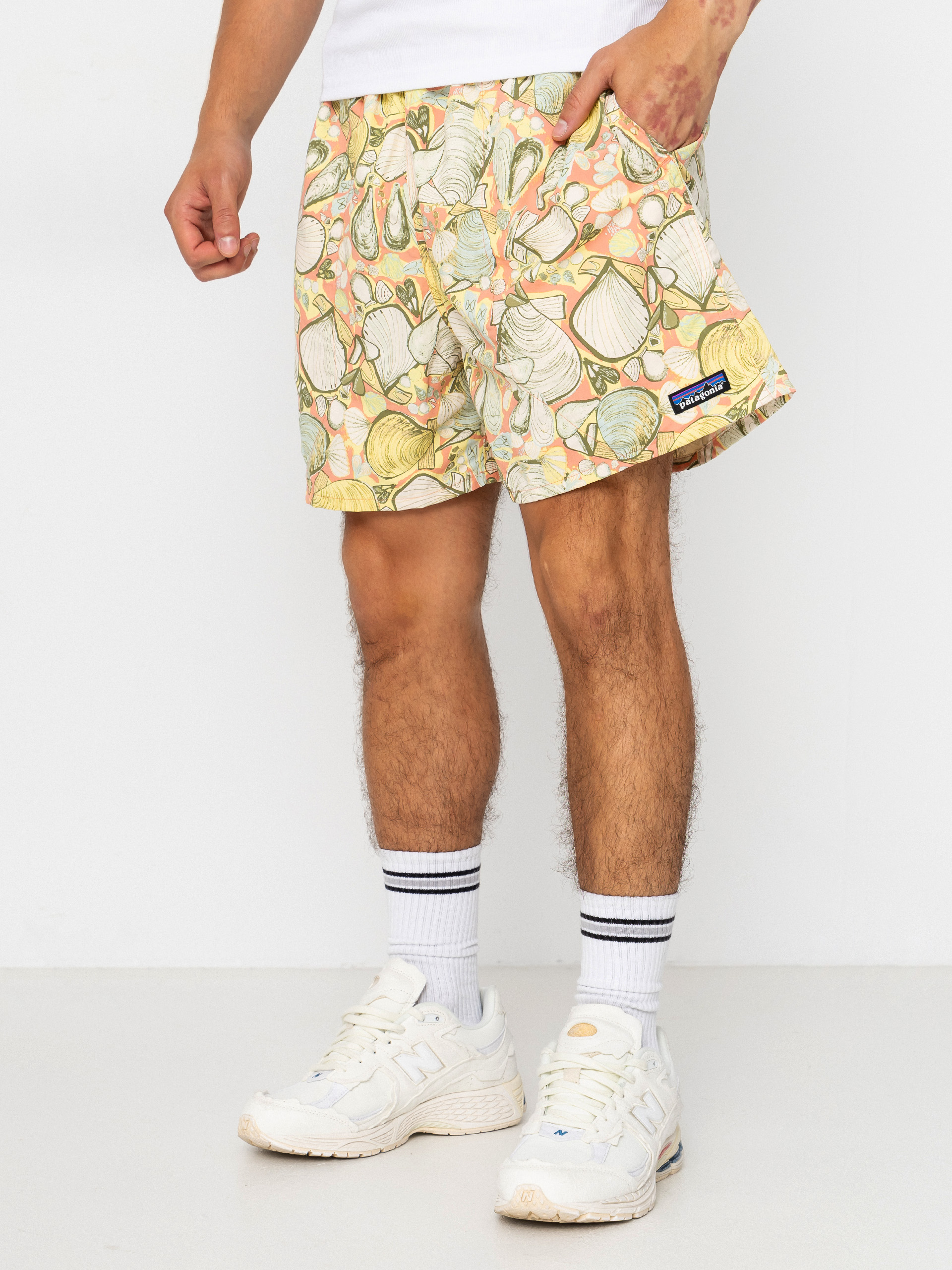 Patagonia Shorts Baggies 5in (shelly shelly/mellow melon)