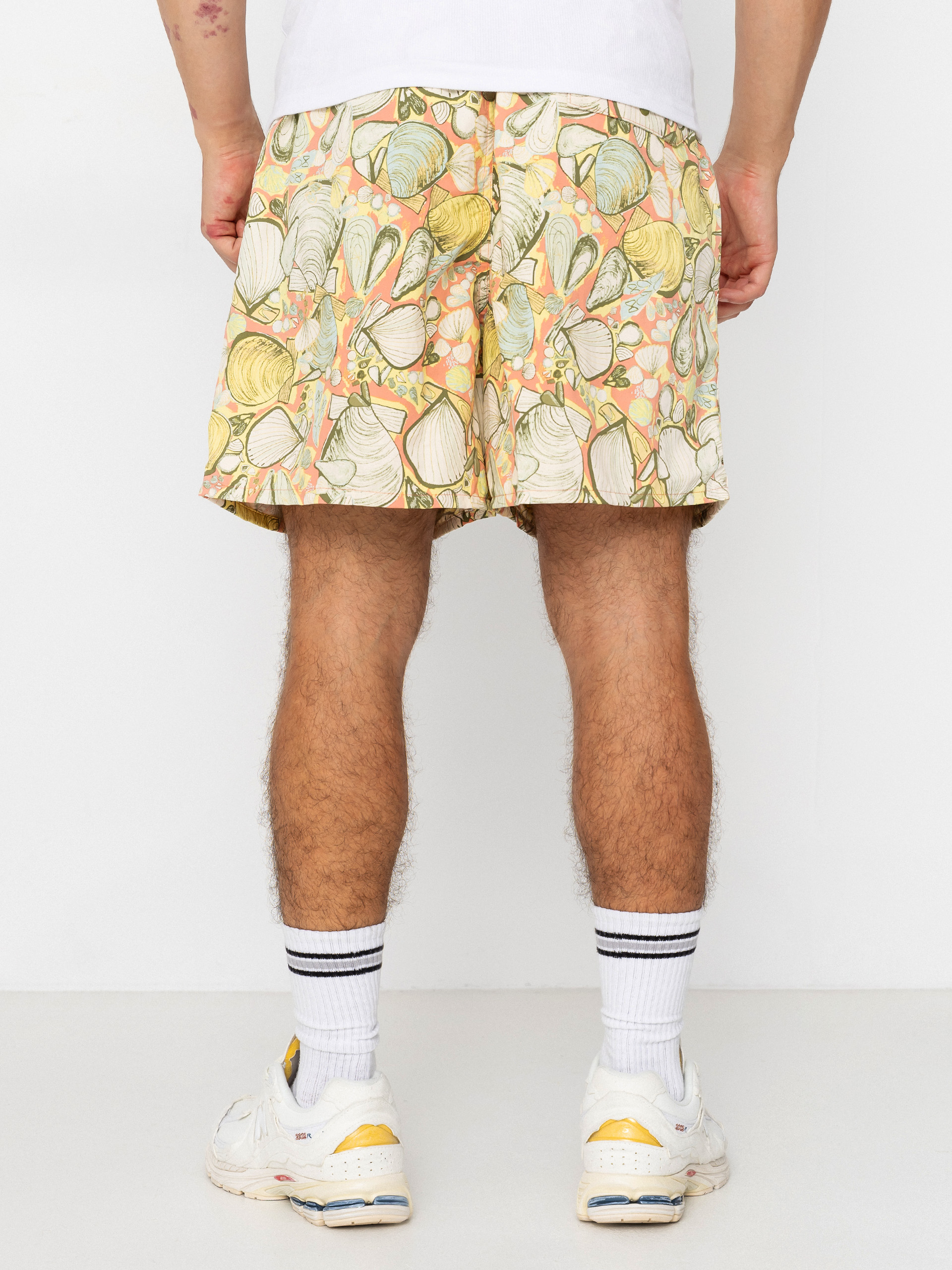 Patagonia Shorts Baggies 5in - yellow (shelly shelly/mellow melon)