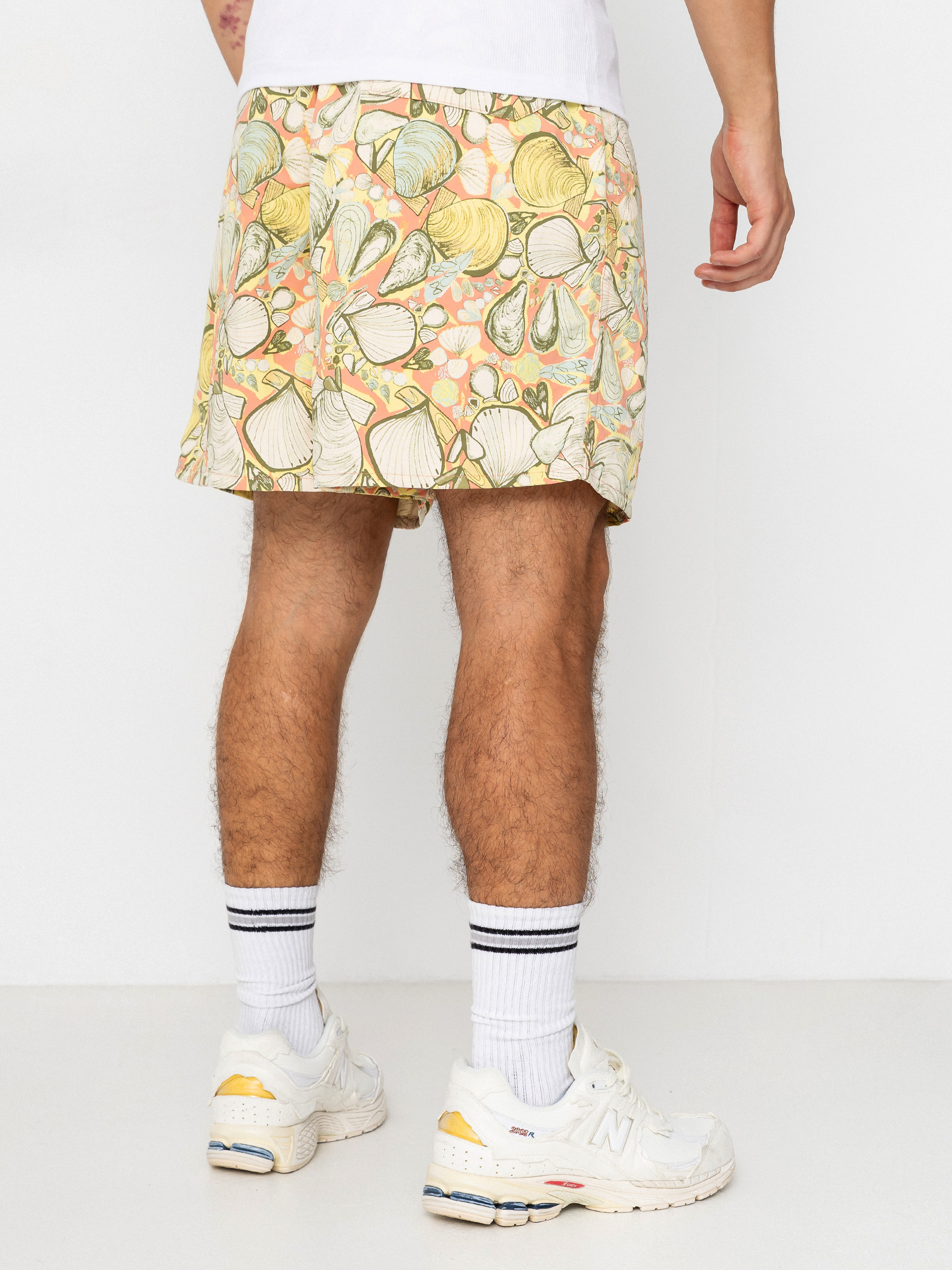 Patagonia Shorts Baggies 5in - yellow (shelly shelly/mellow melon)