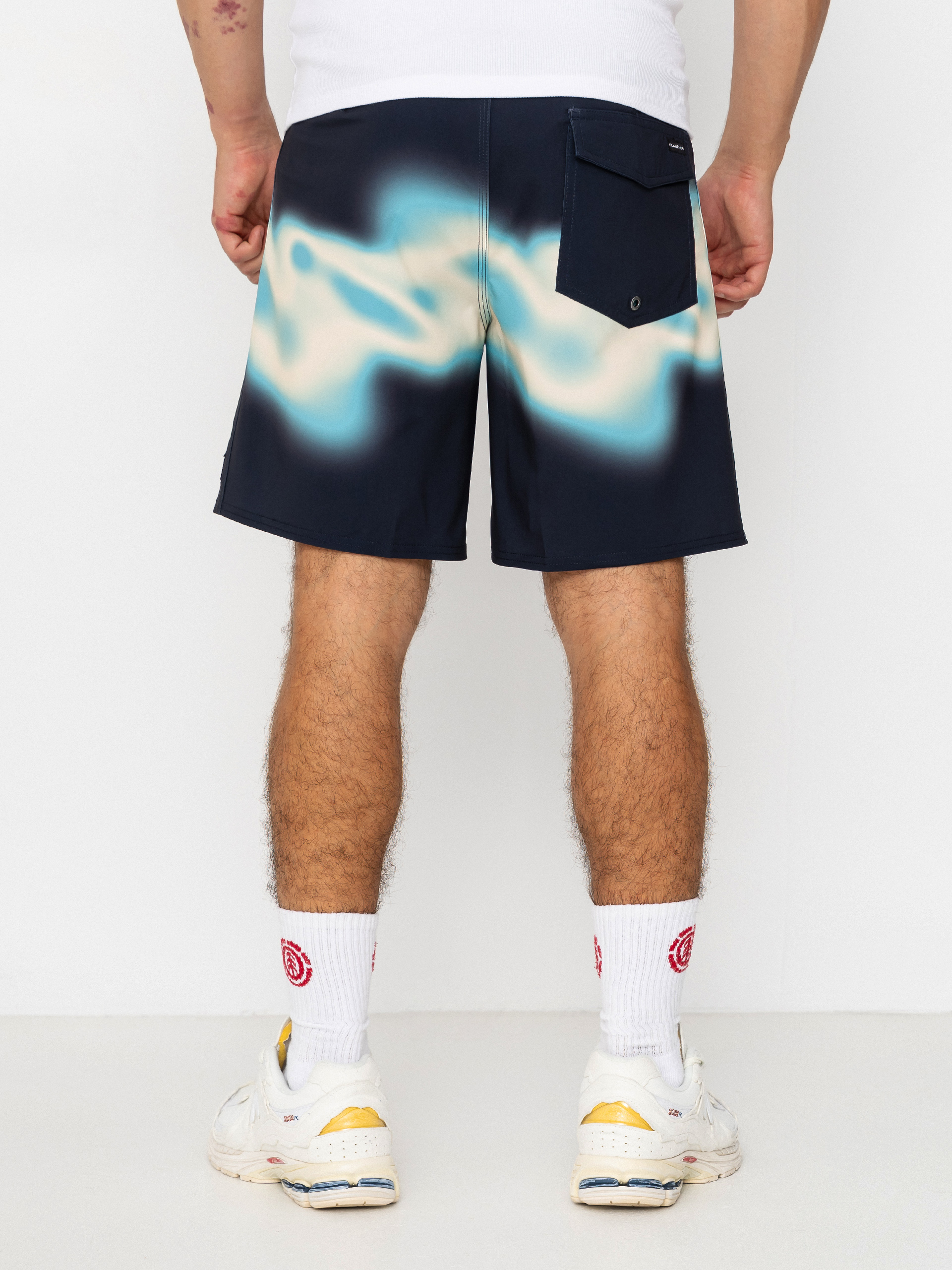 Quiksilver Boardshorts Surfsilk Straight 18 (dark navy thermo stripe)