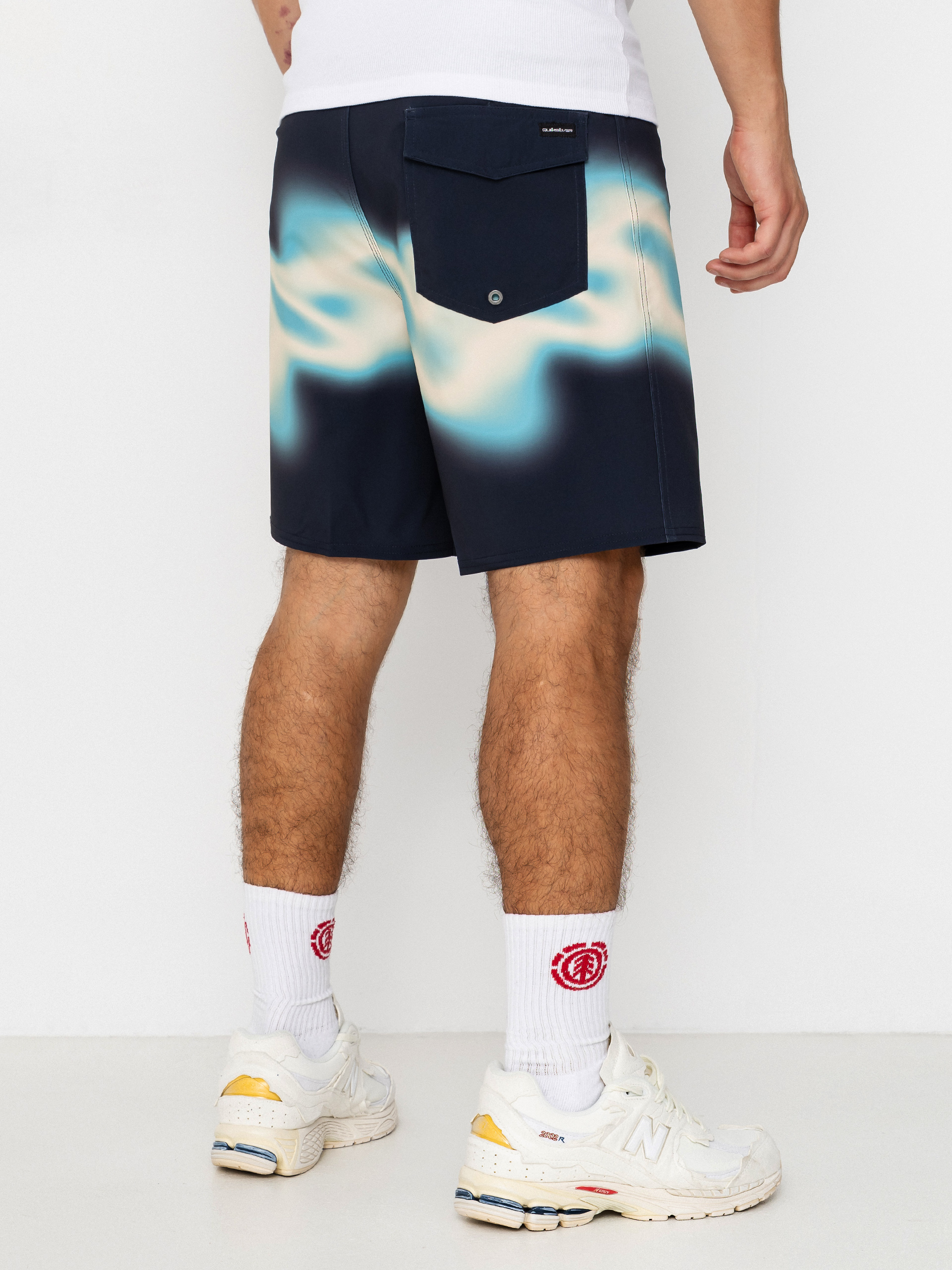 Quiksilver Boardshorts Surfsilk Straight 18 (dark navy thermo stripe)