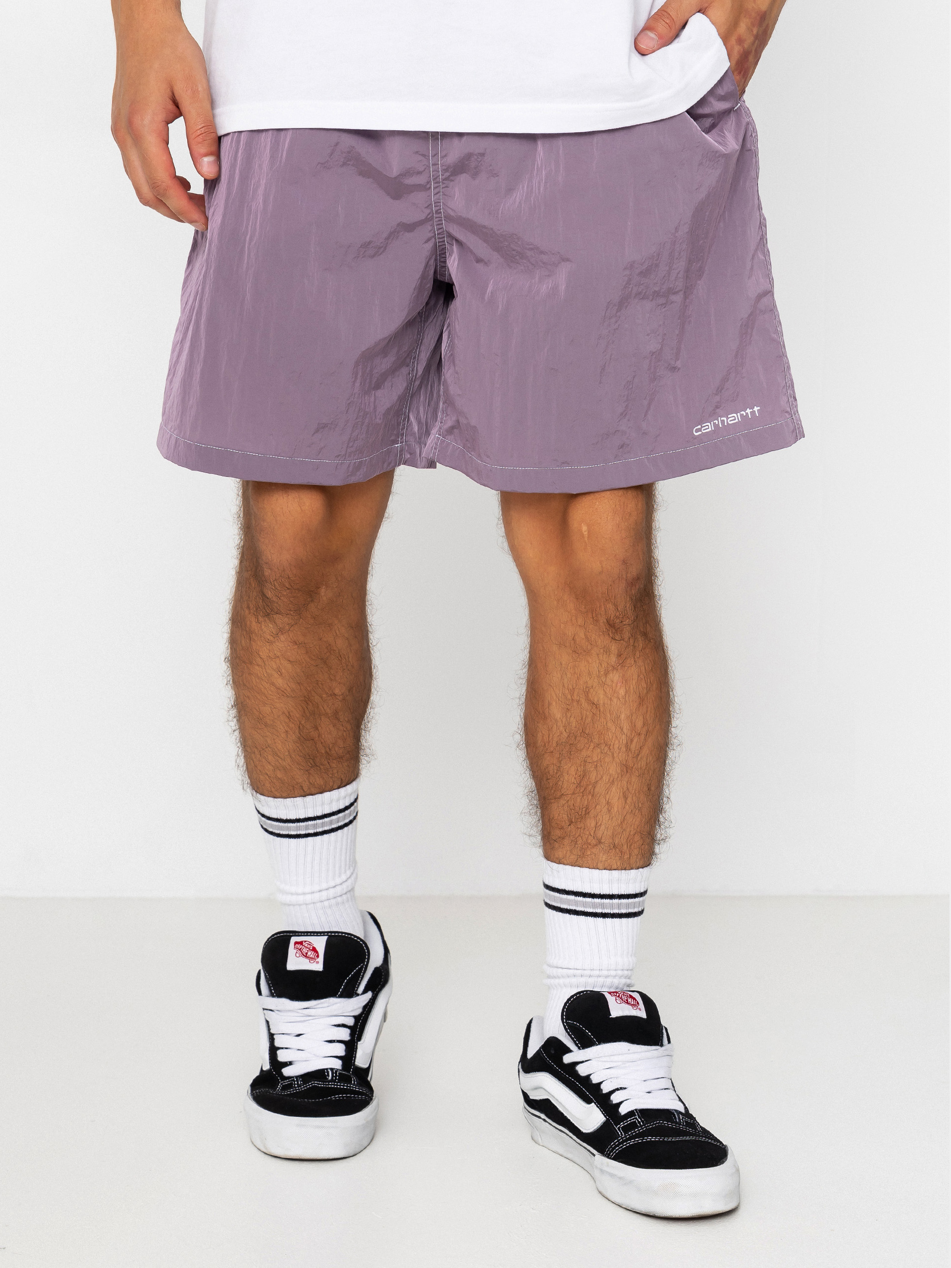 Carhartt WIP Shorts Canby Swim (gentle purple/white)