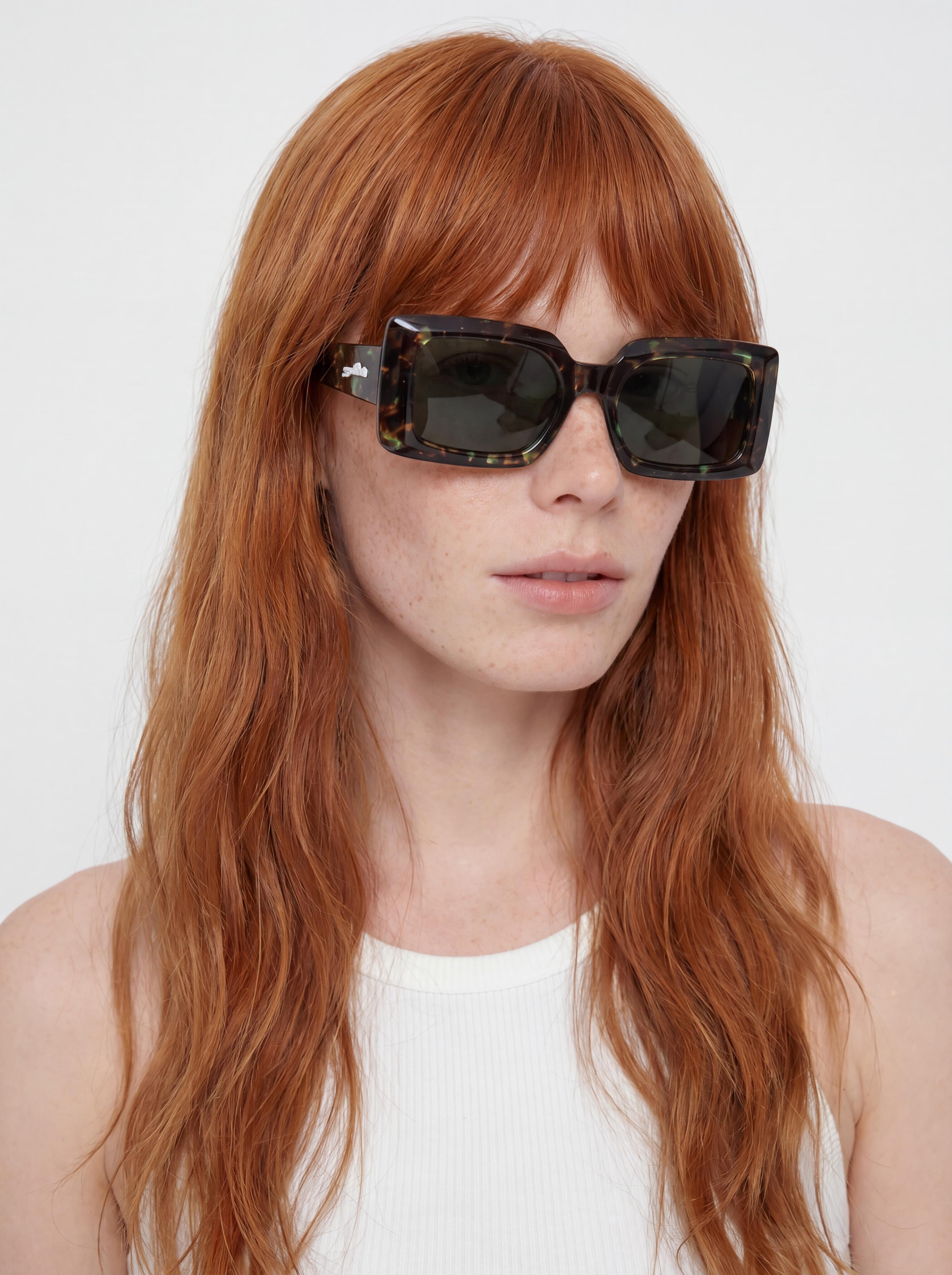 Szade Dart Sunglasses (jaded greens/moss)