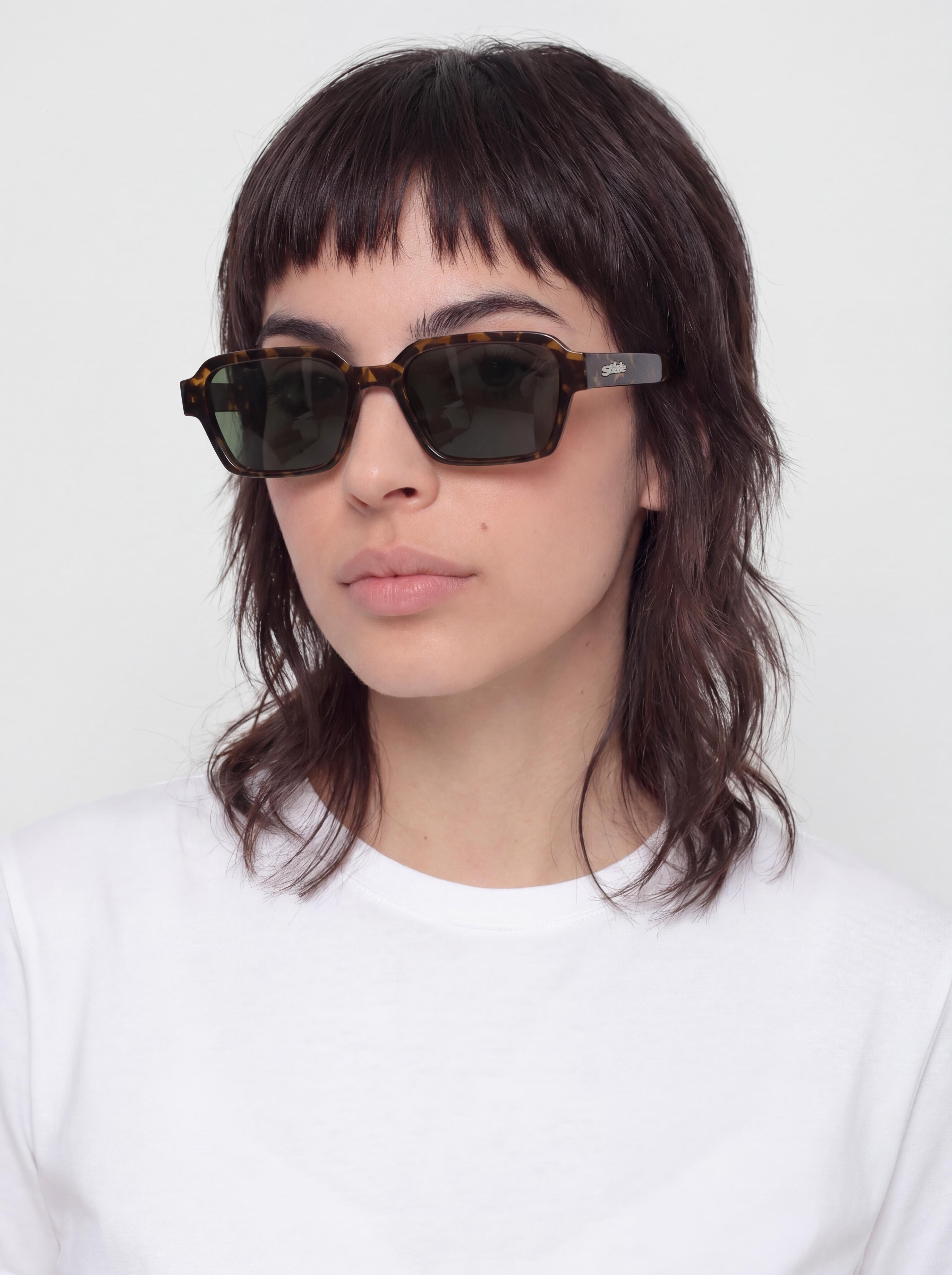 Szade Booth Sunglasses (wasp/moss polarised)